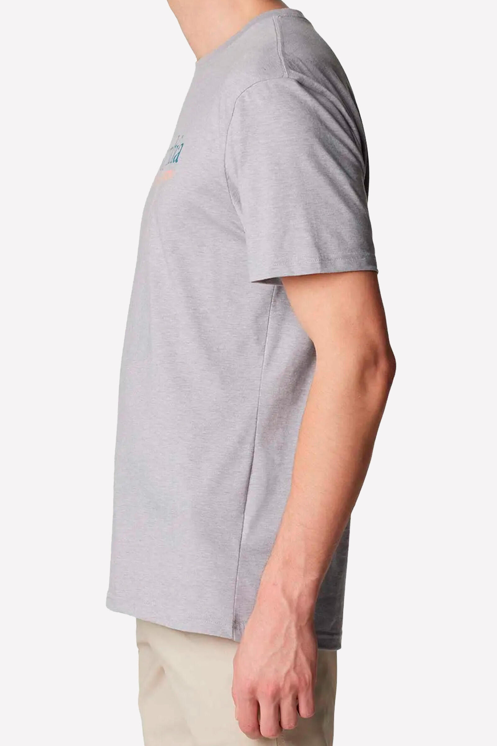 Columbia Camiseta De Manga Corta Csc Basic Logo™ Gris 3/5