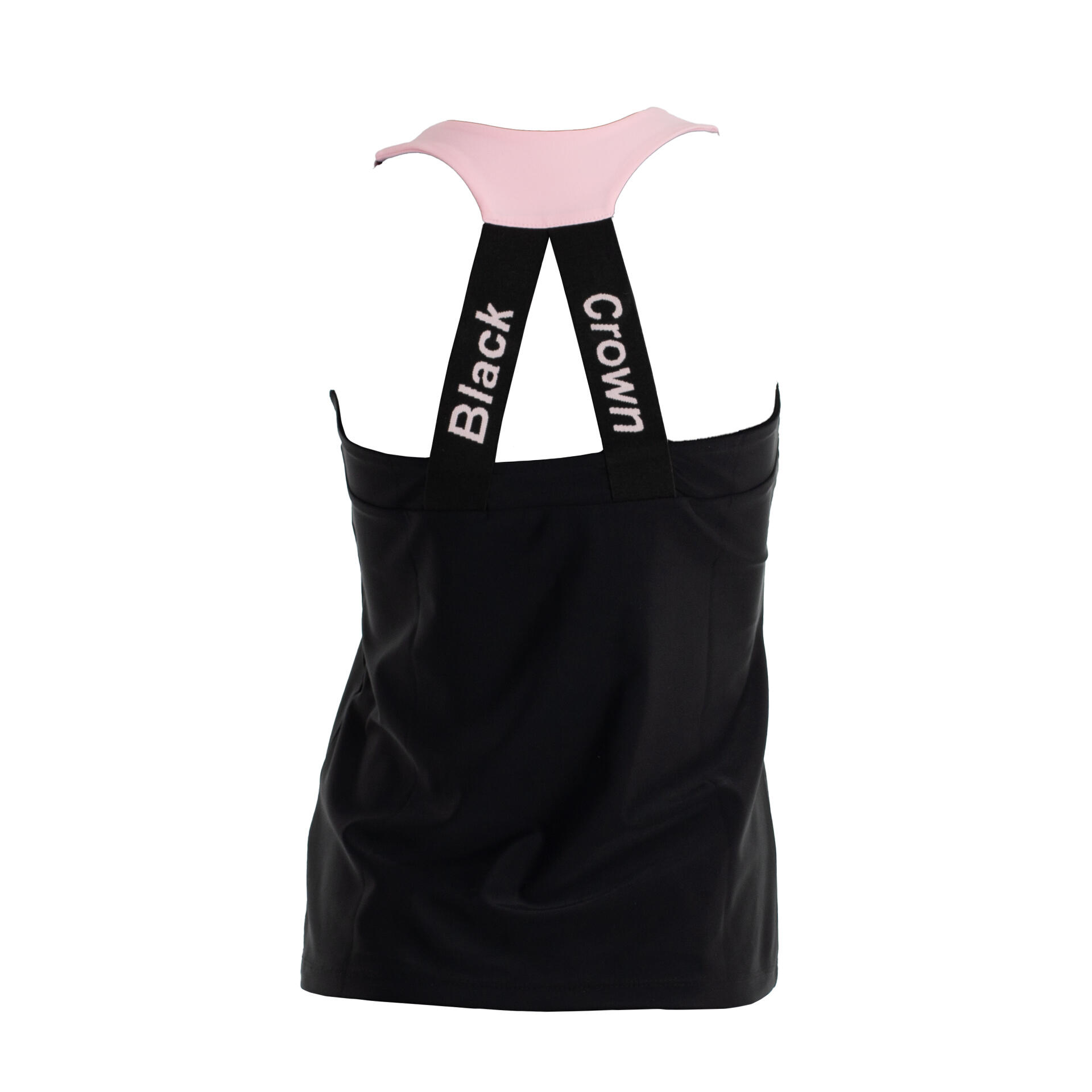 Black Crown Juarez Nero/Rosa | Maglietta leggera da padel da donna 3/4