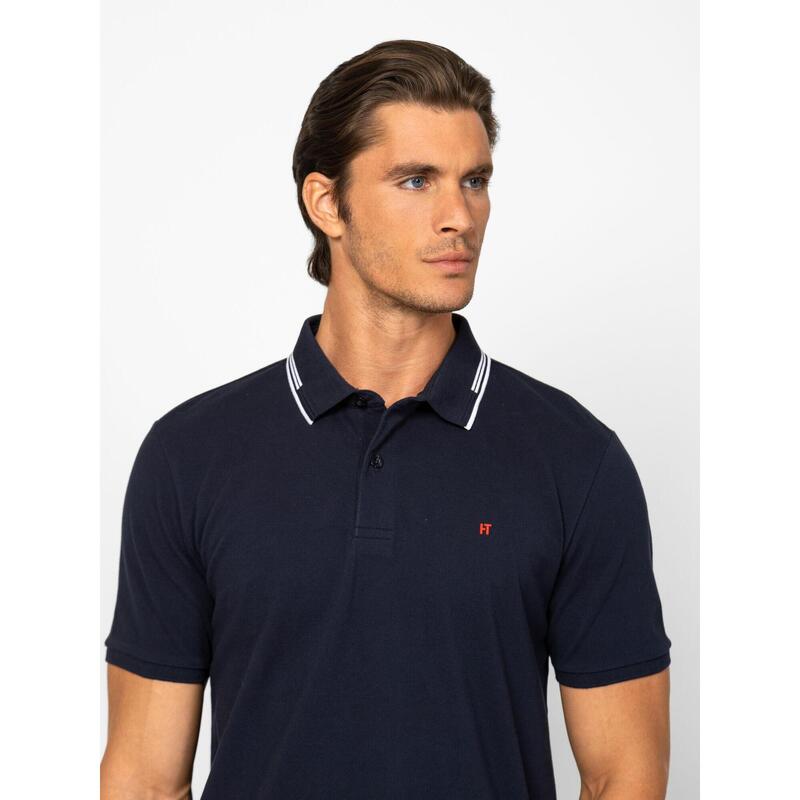 Tricou cu mânecă scurtă, cu guler, pentru bărbați DRISCOL