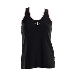 Black Crown Juarez Noir/Rose | T-shirt léger de padel femme