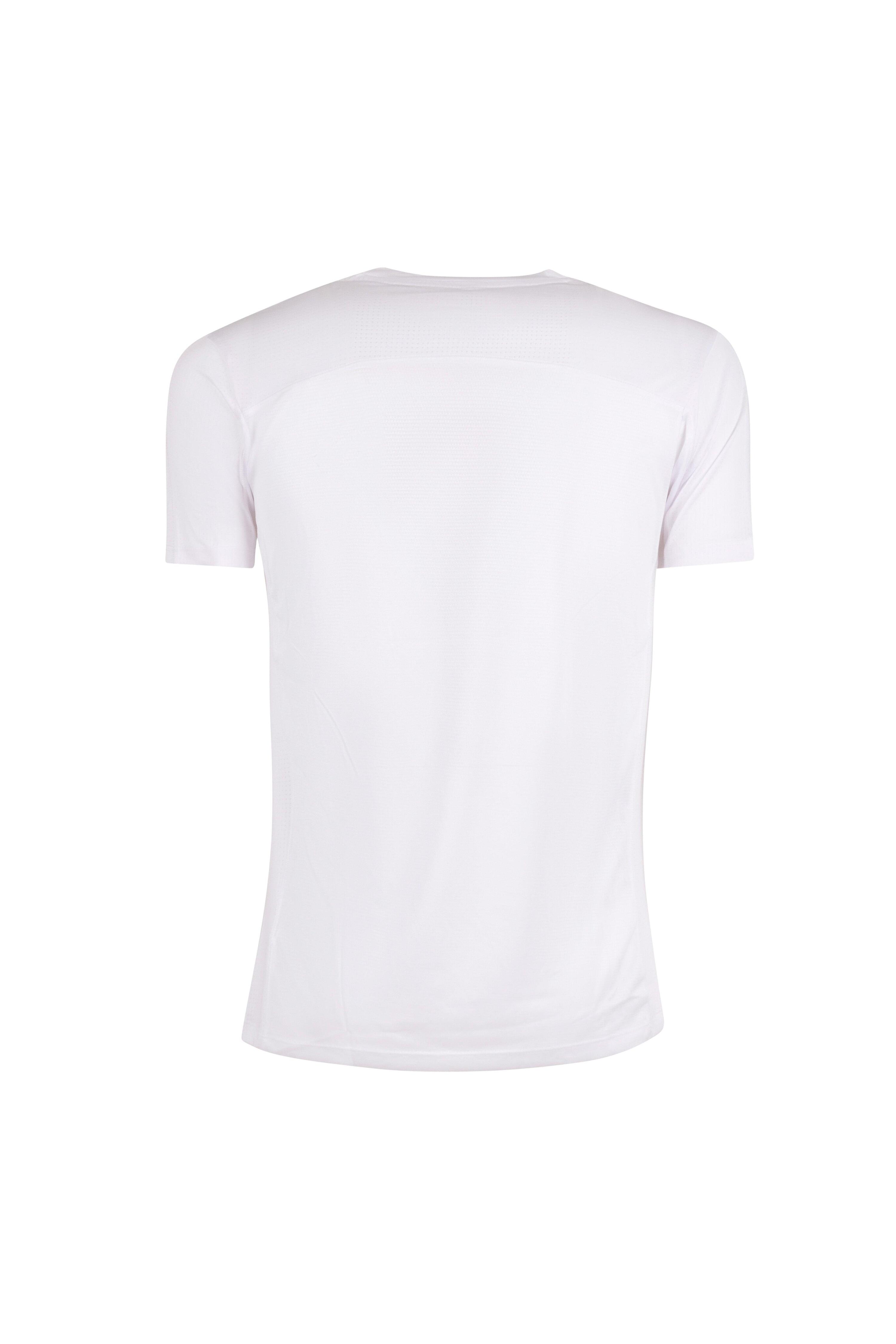 T-shirt Esercito padel a maniche corte bianca donna 2/3