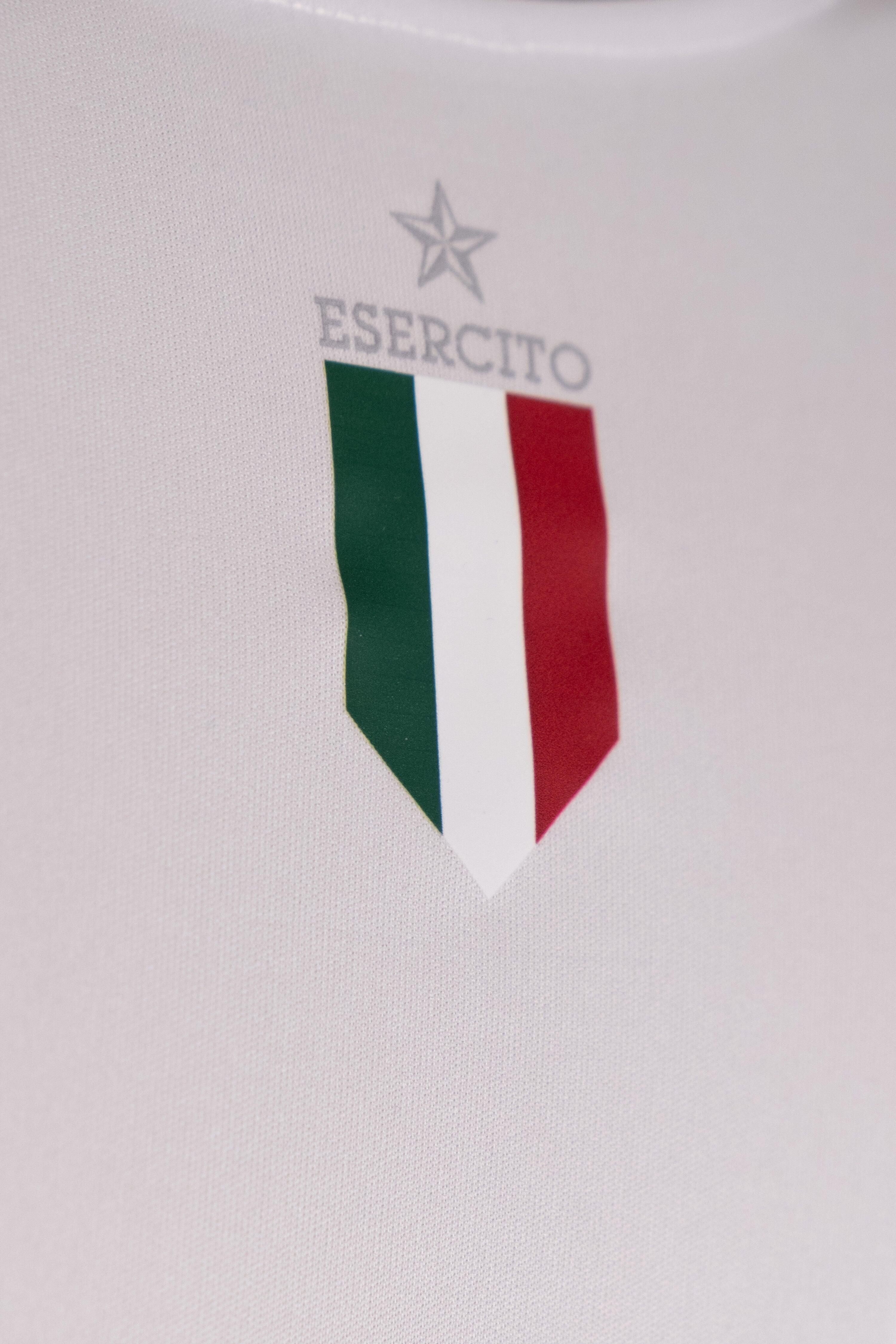 T-shirt Esercito padel a maniche corte bianca uomo 3/3