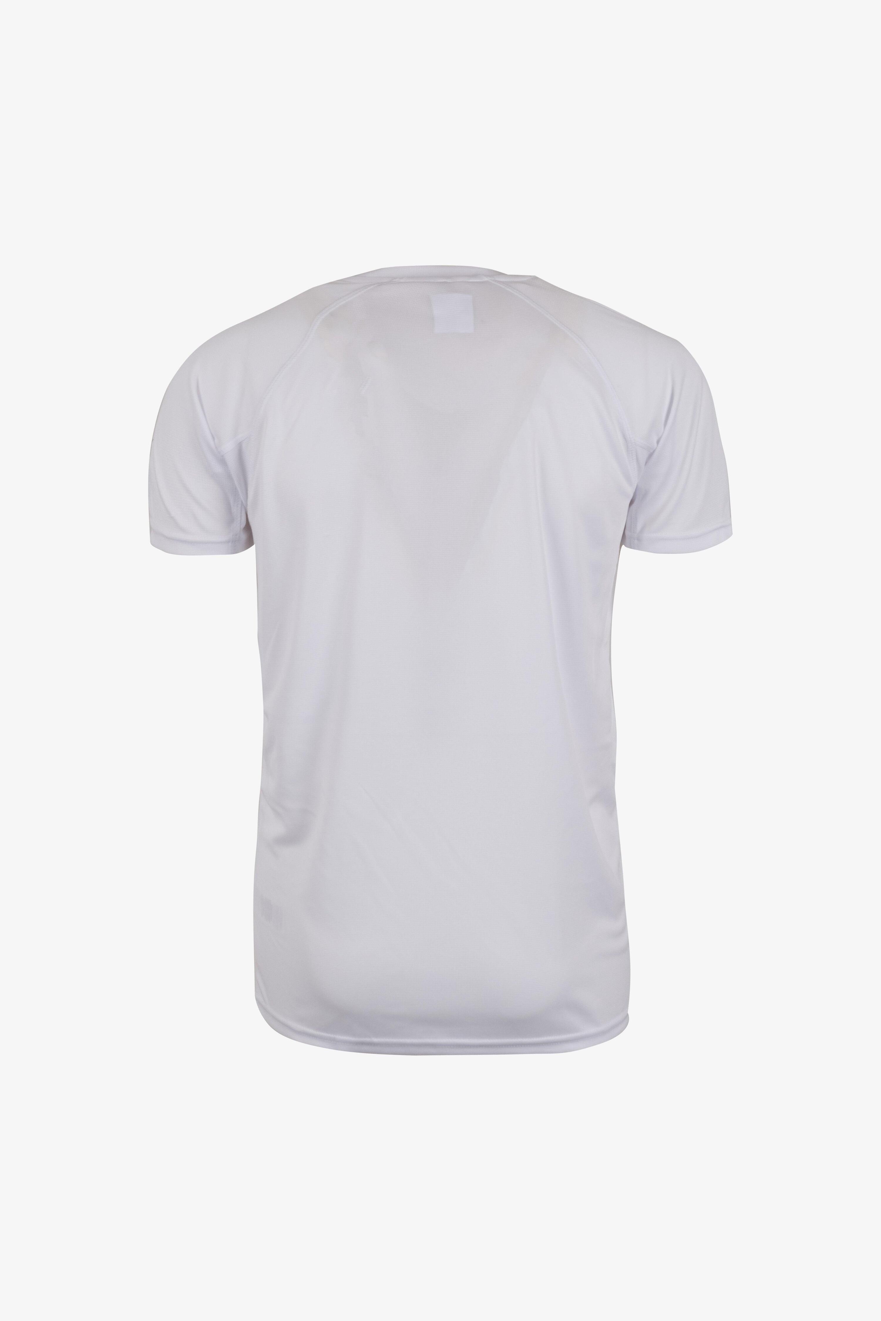 T-shirt Esercito running bianca a maniche corte uomo 2/4