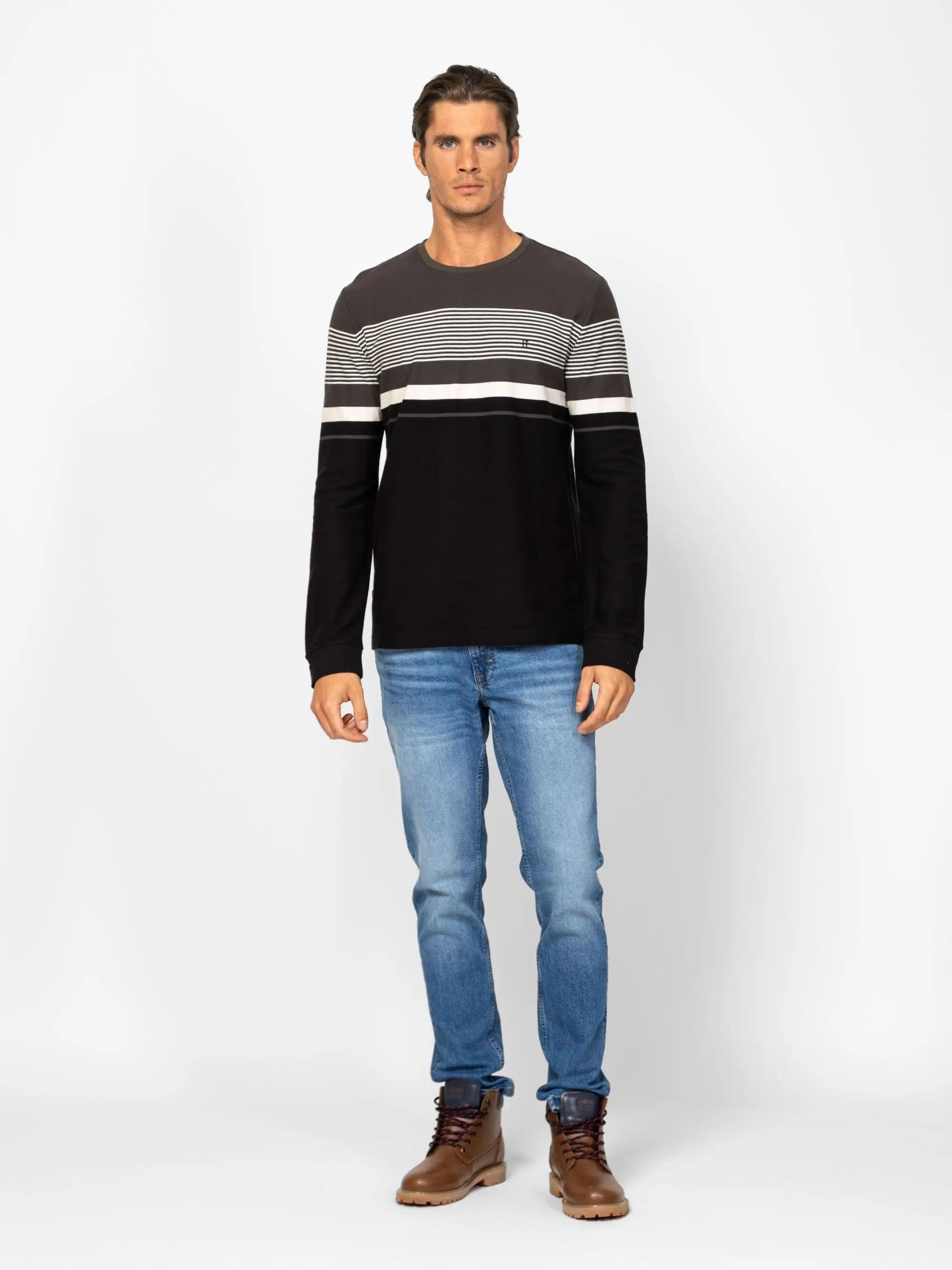 Tricou cu mânecă lungă pentru bărbați CAVE 3/5