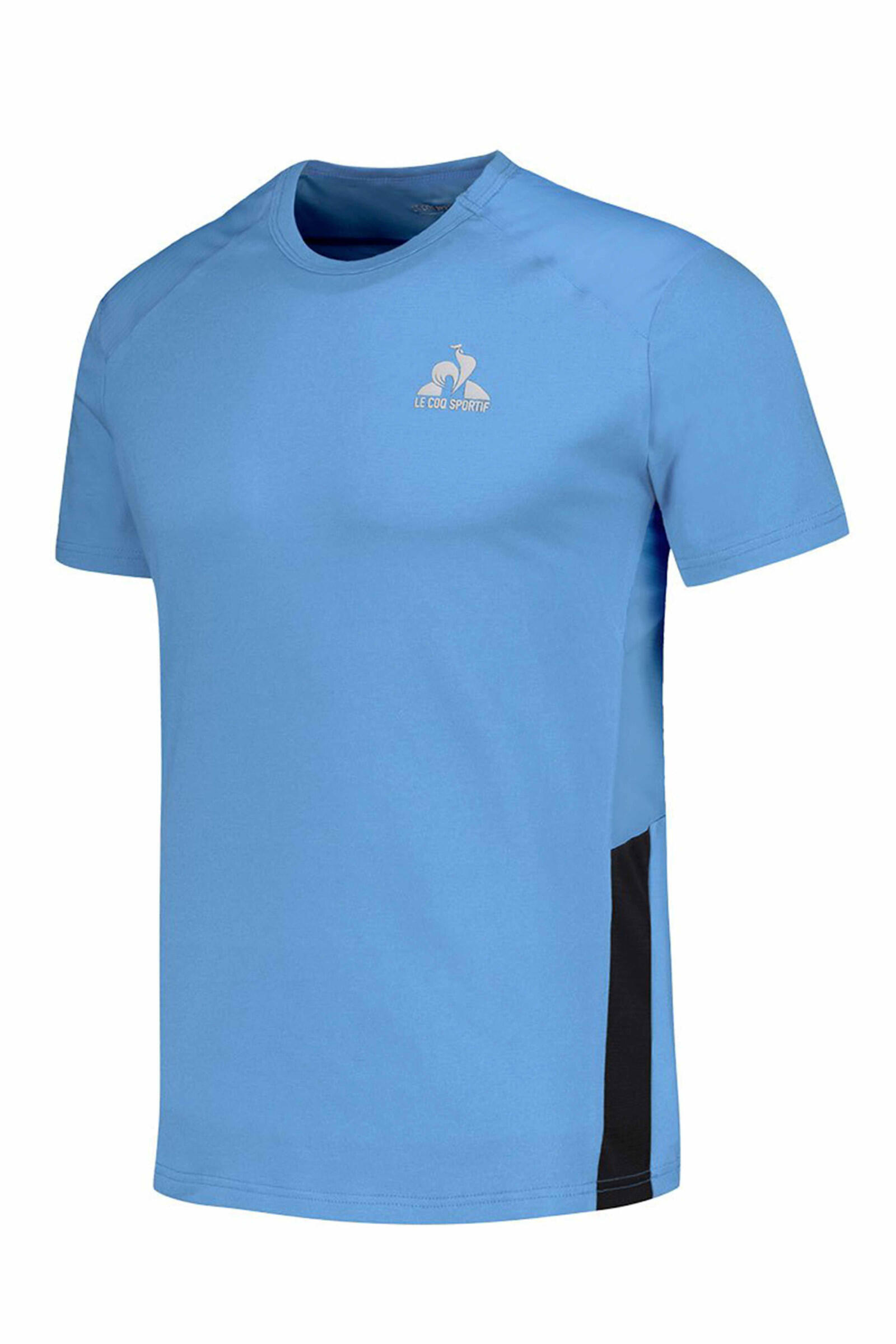Le Coq Sportif Camiseta De Manga Corta  Sportif Training Azul 3/3