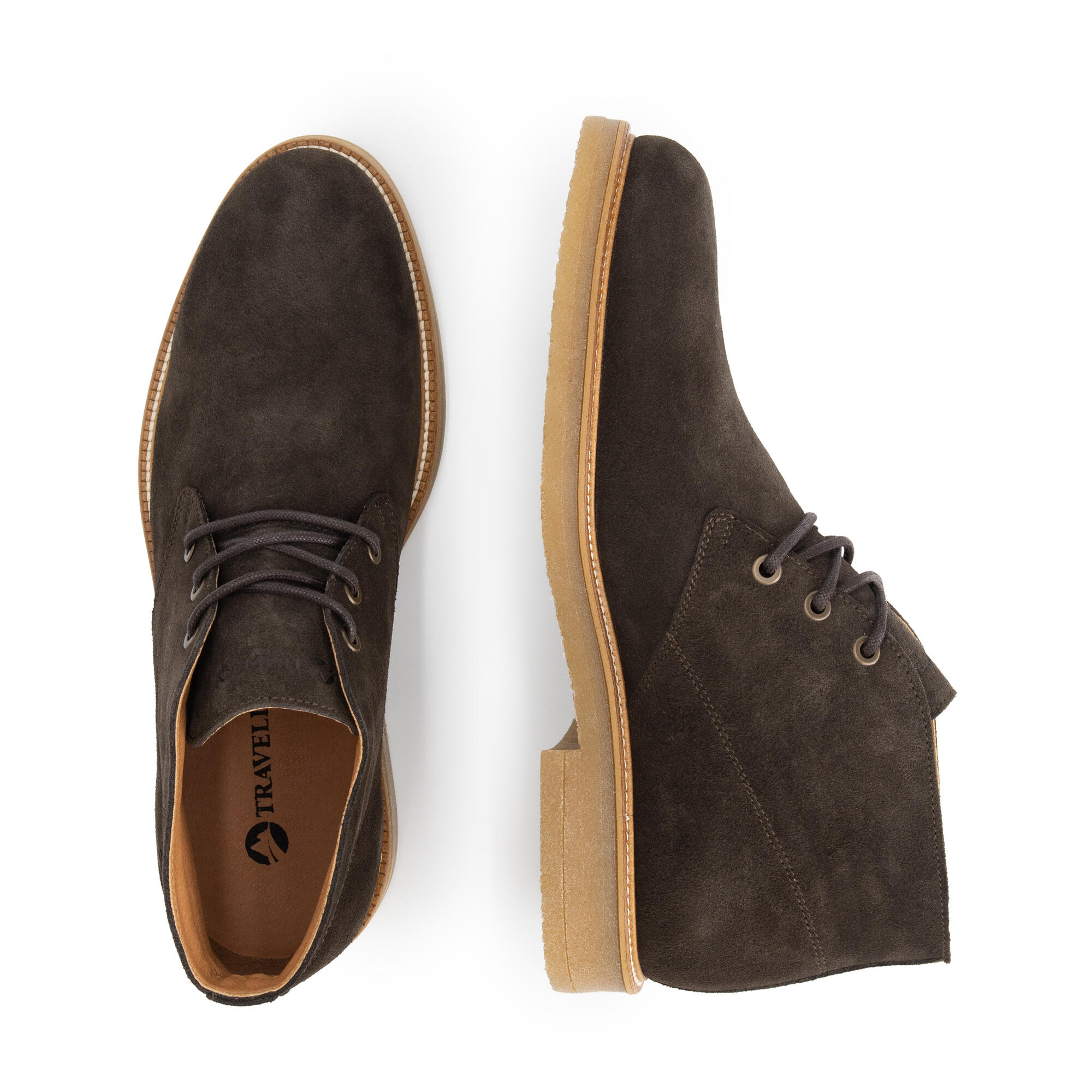 Ferryhill Heren - Veterschoenen - Leer - Donkerbruin 4/5