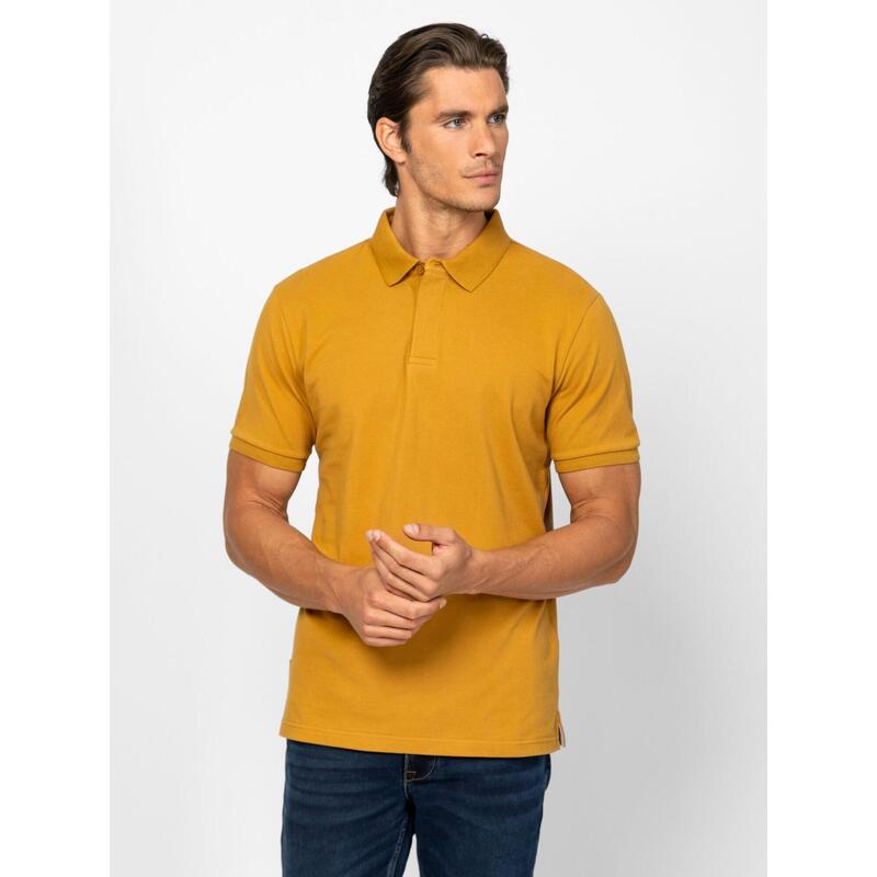 Tricou cu mânecă scurtă, cu guler, pentru bărbați DURBO
