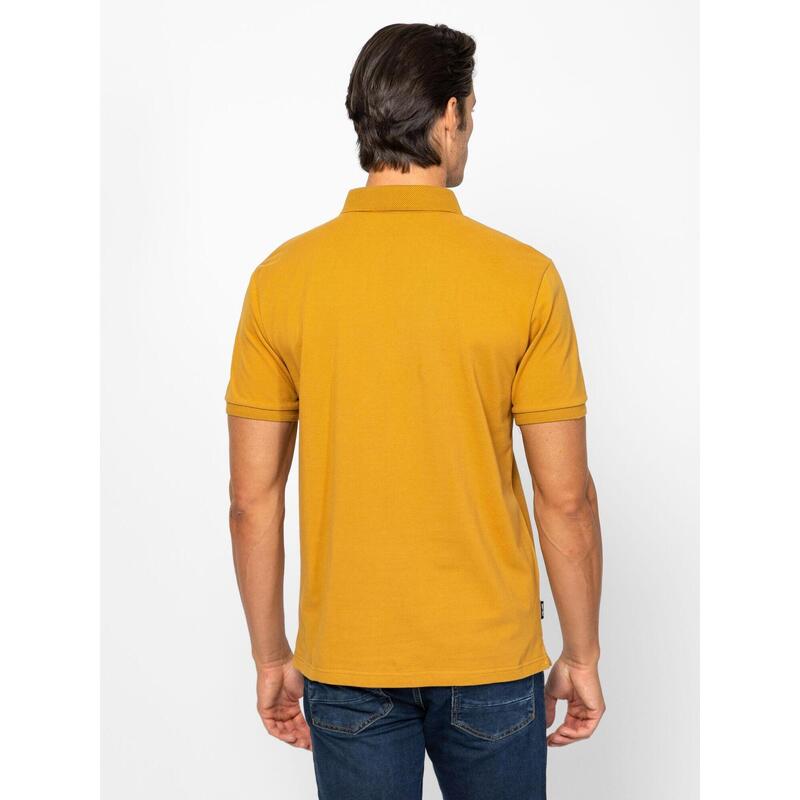 Tricou cu mânecă scurtă, cu guler, pentru bărbați DURBO
