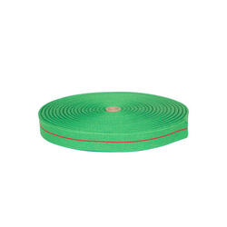 Rouleau de ceinture verte avec un liseré rouge de 50 m Karaté Sporti