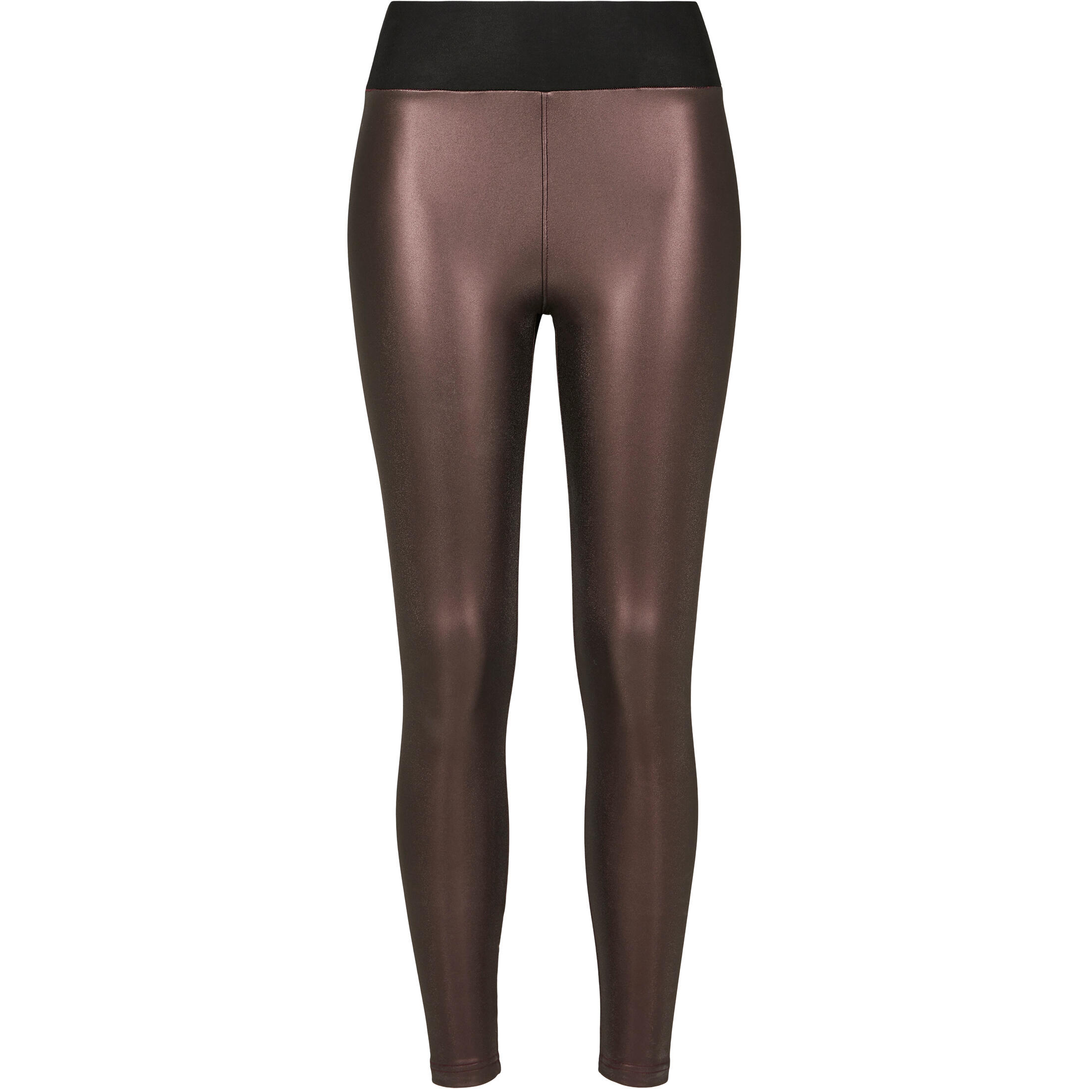 Urban Classics - Legging Femme Grandes Tailles Urban Classic Faux Leather Wait - Legging - Bordeaux|rouge - Decathlon