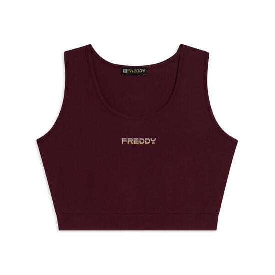 Top sportivo da donna con retro vogatore