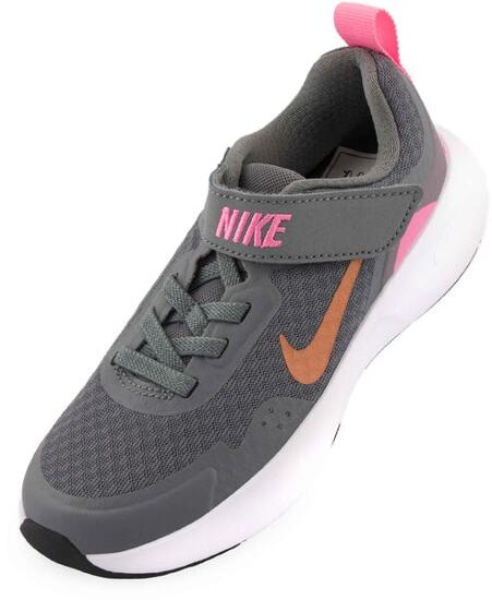 Nike Jr Wearallday PS Zapatillas para Niños - Gris Humo / Cobre Metálico