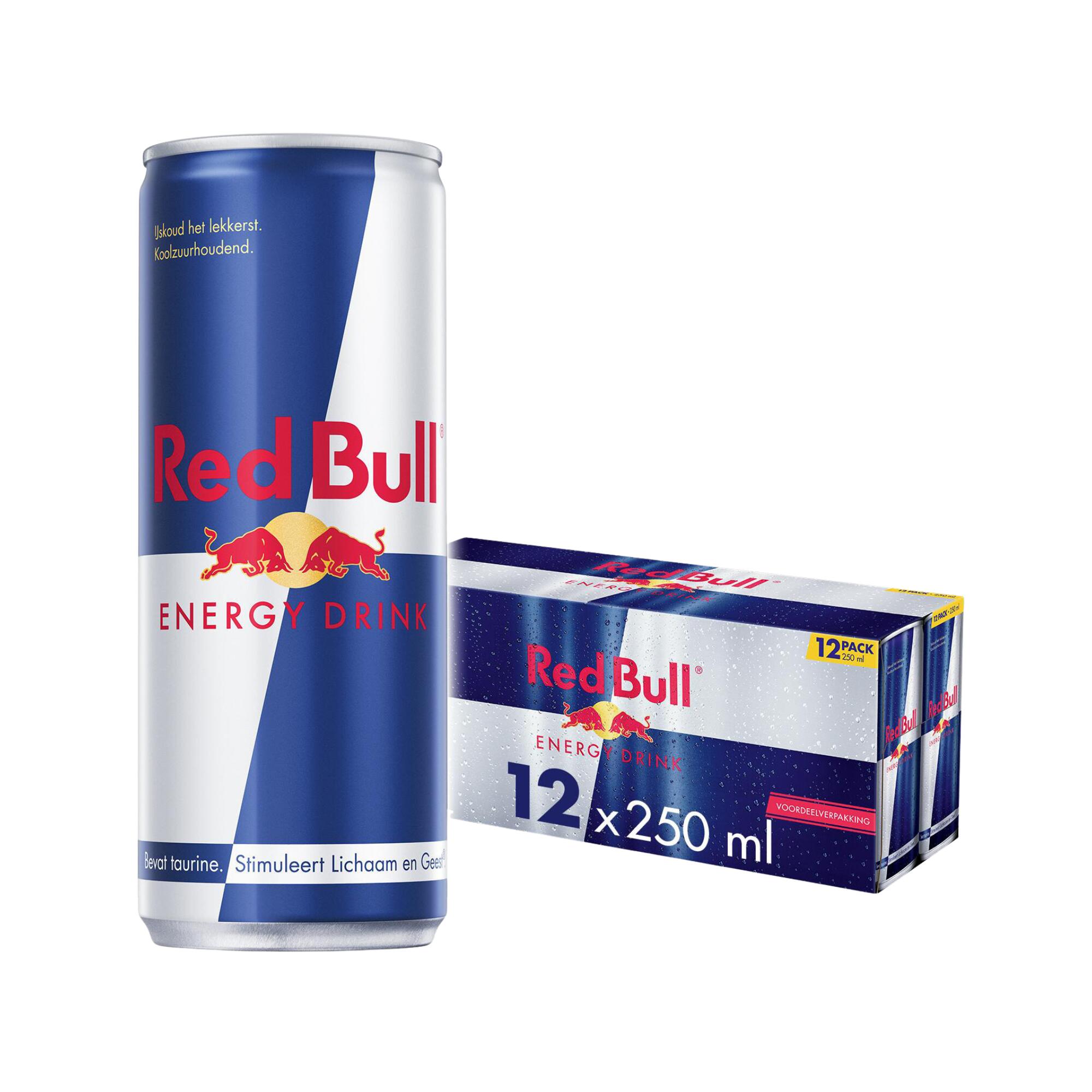 RED BULL Red Bull Energy Drink - - 3000 ml (12 Blikjes)