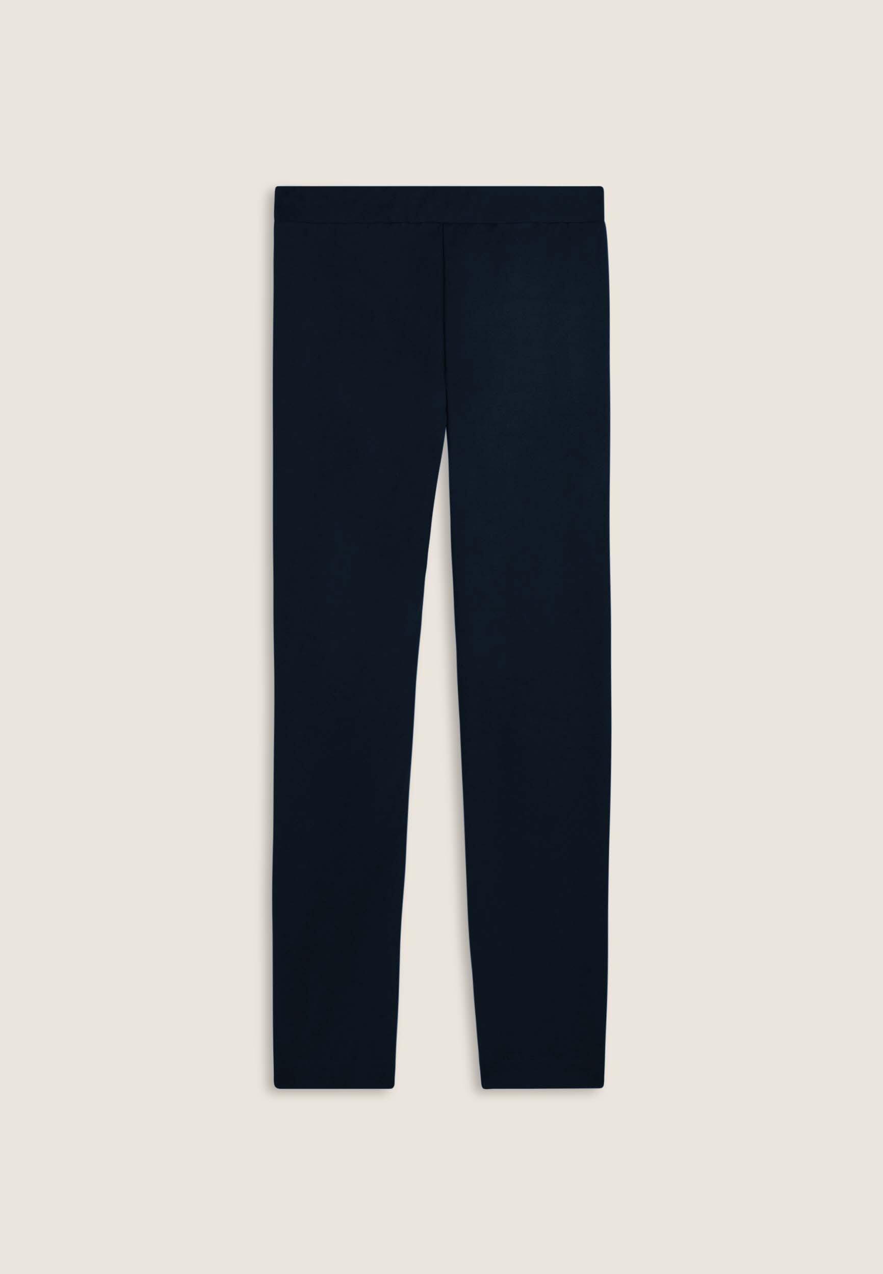 Pantaloni in viscosa con fondo asimmetrico 2/3
