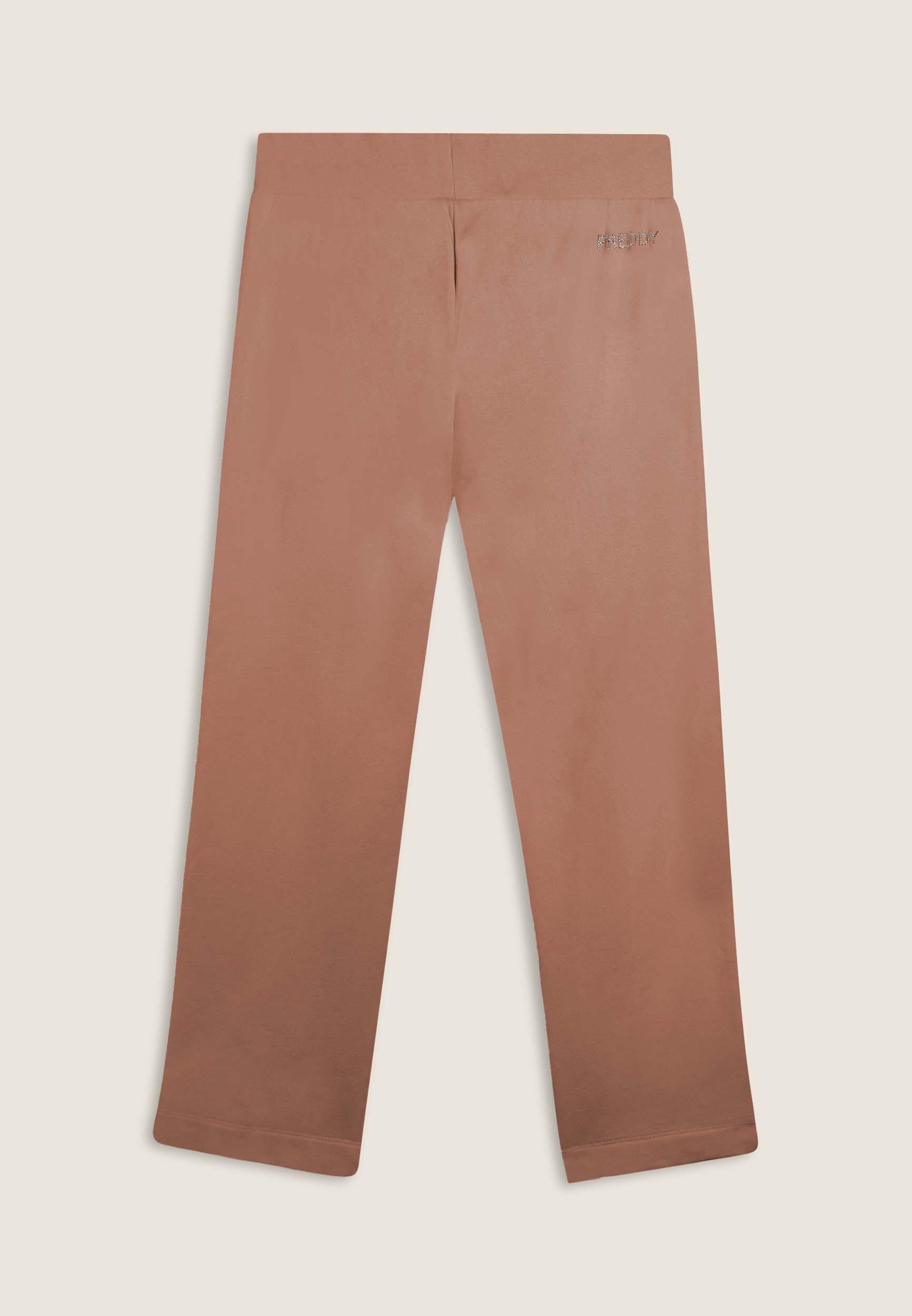 Pantalon de sport droit avec des détails brillants 2/3