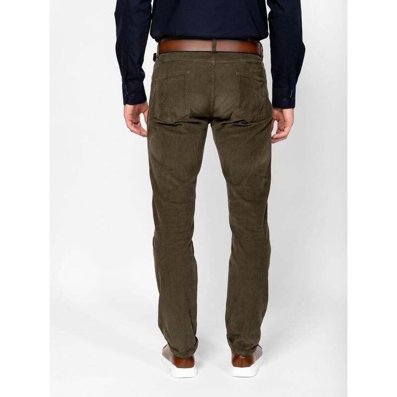 Pantaloni lungi din in pentru bărbați FUMIL