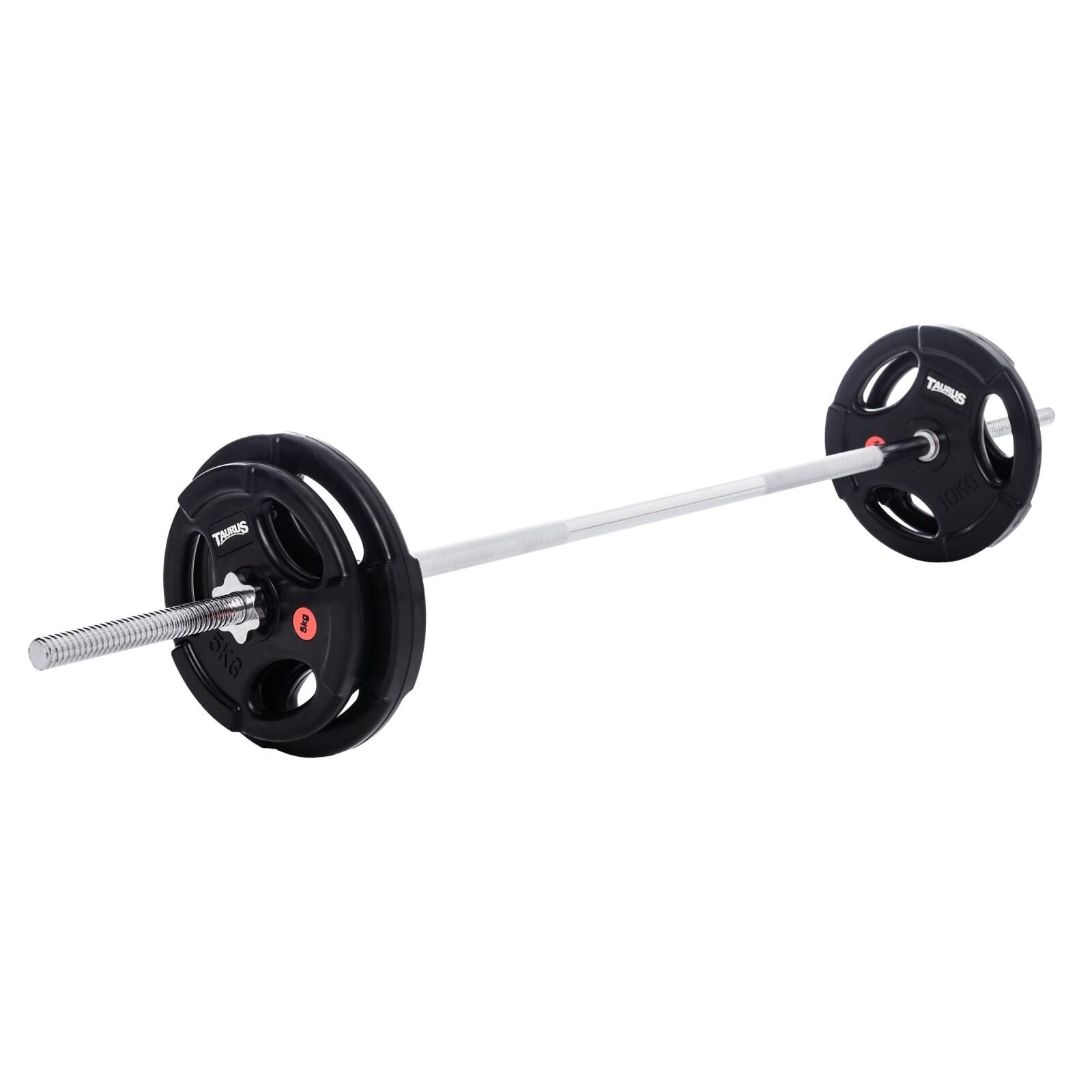 3G Pro halterschijven 30 mm gerubberd 3/4