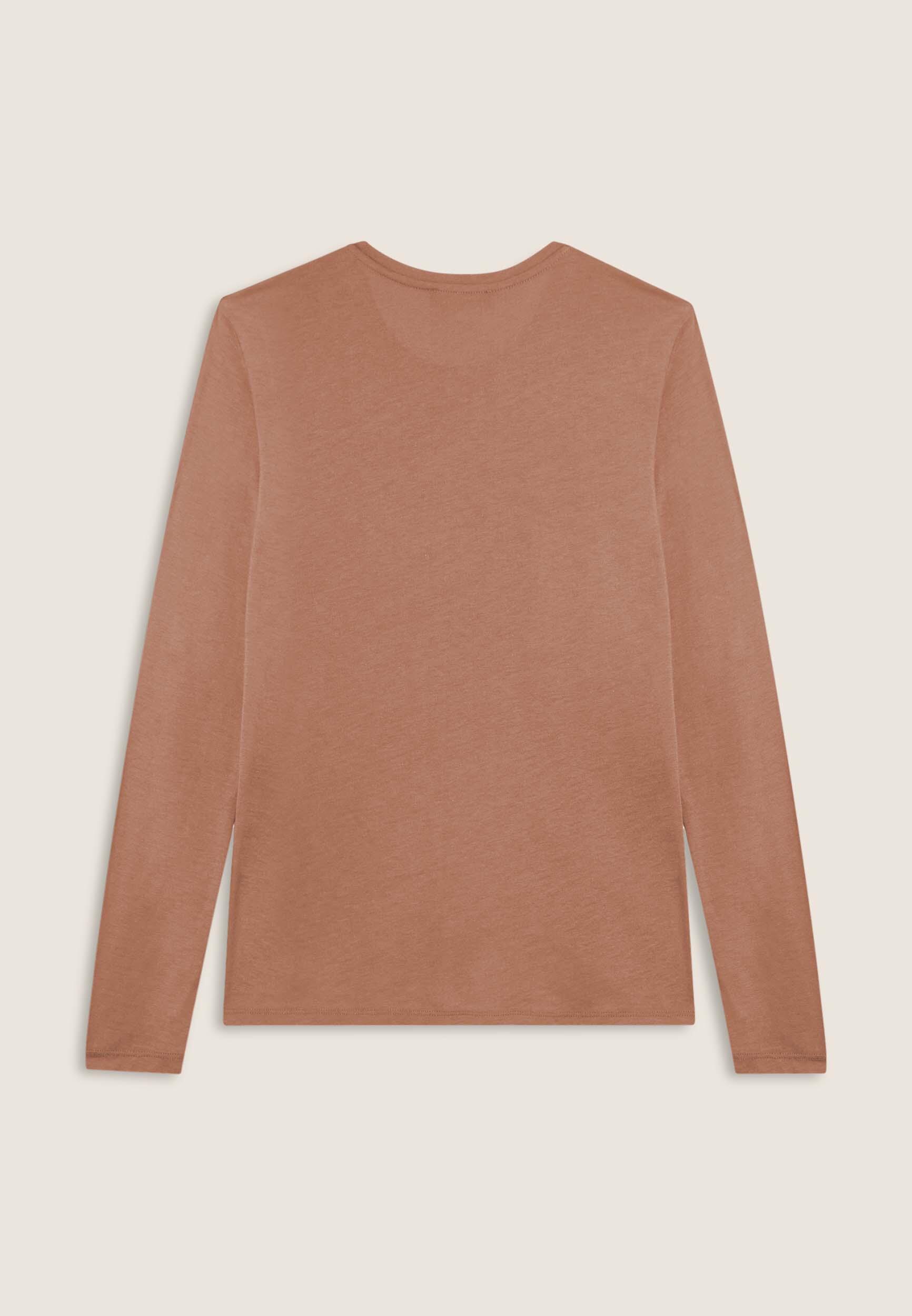 Camiseta para mujer de manga larga con detalles metálicos 2/3