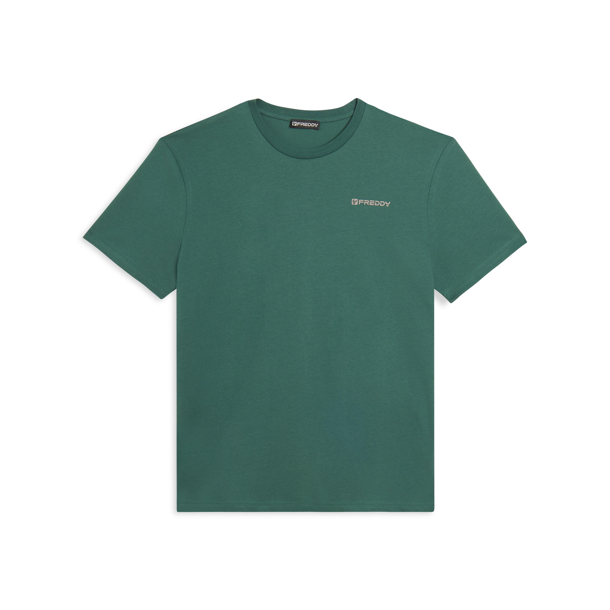 T-shirt basic in cotone con logo lato cuore FREDDY Decathlon