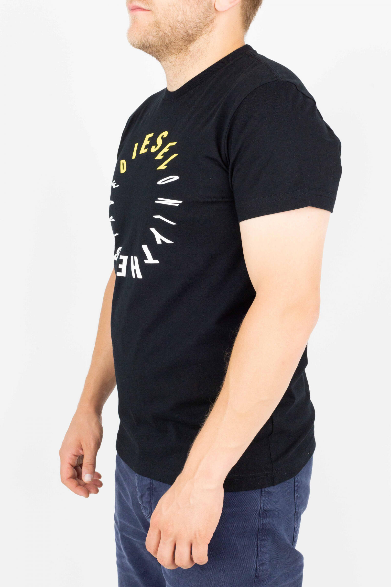 Diesel Camiseta Diego-y2 Negro 2/4