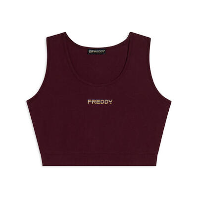 Top sportivo da donna con retro vogatore