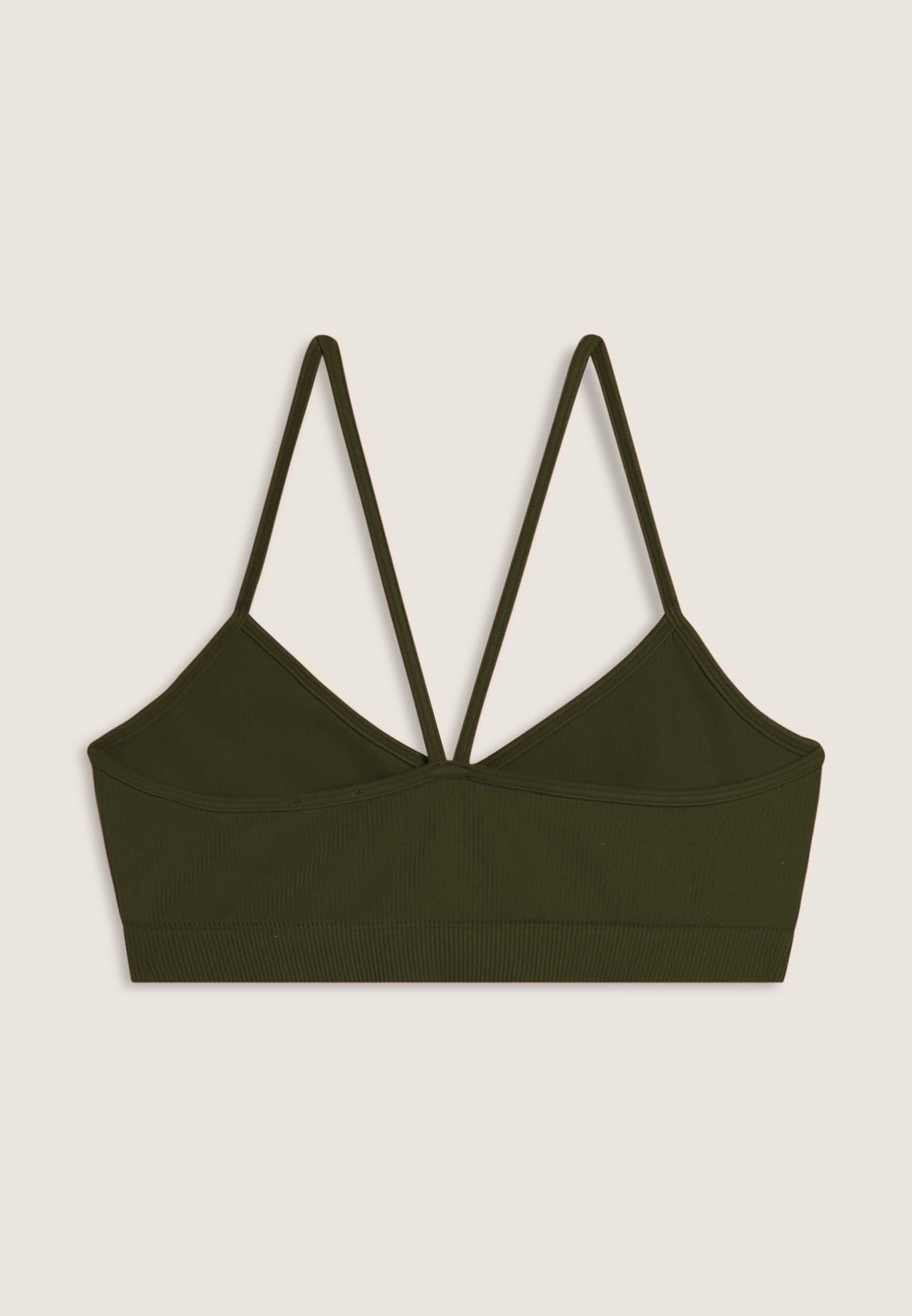 Brassière de sport sans coutures, avec bretelles croisées 2/3