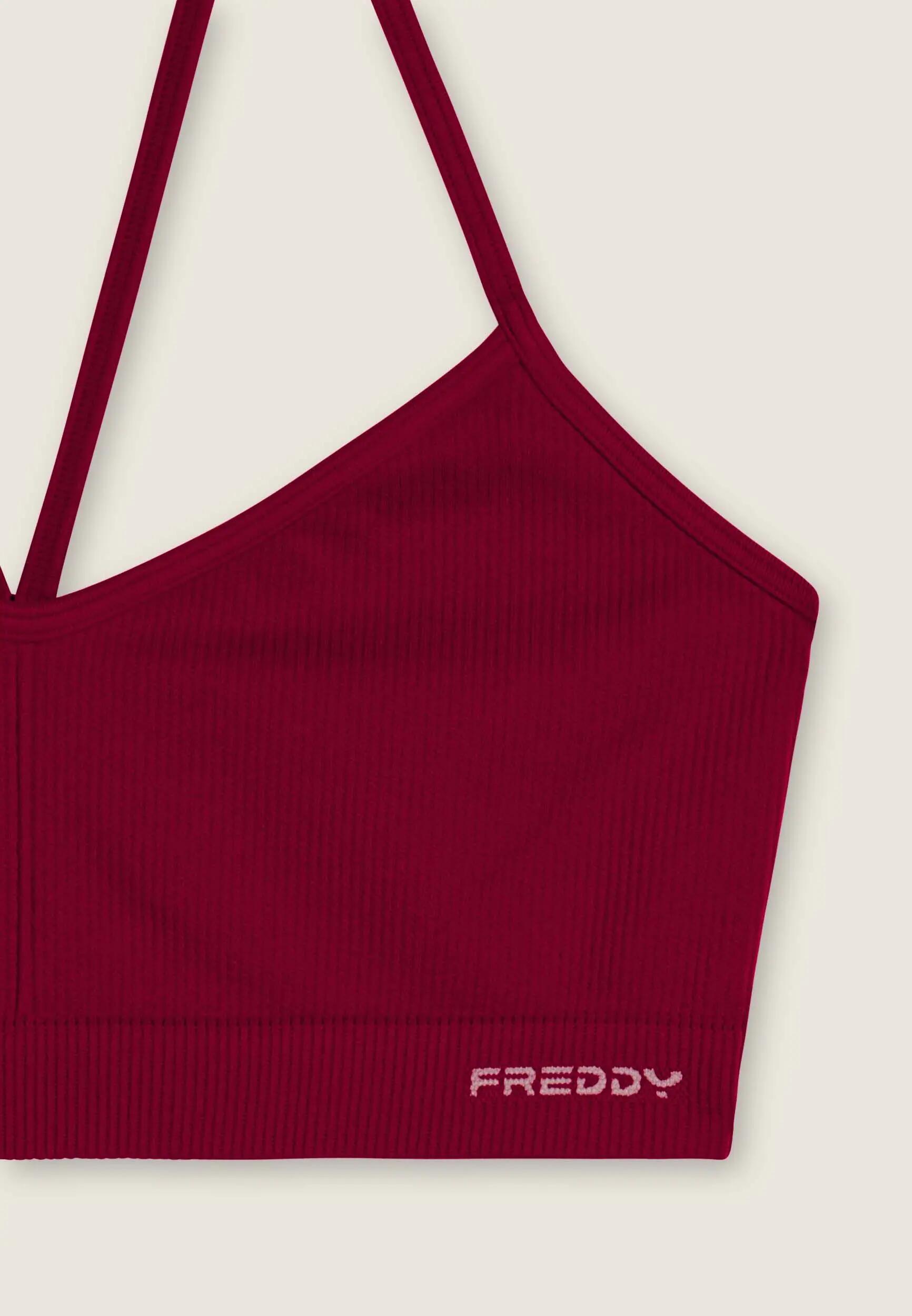 Brassière de sport sans coutures, avec bretelles croisées 3/3