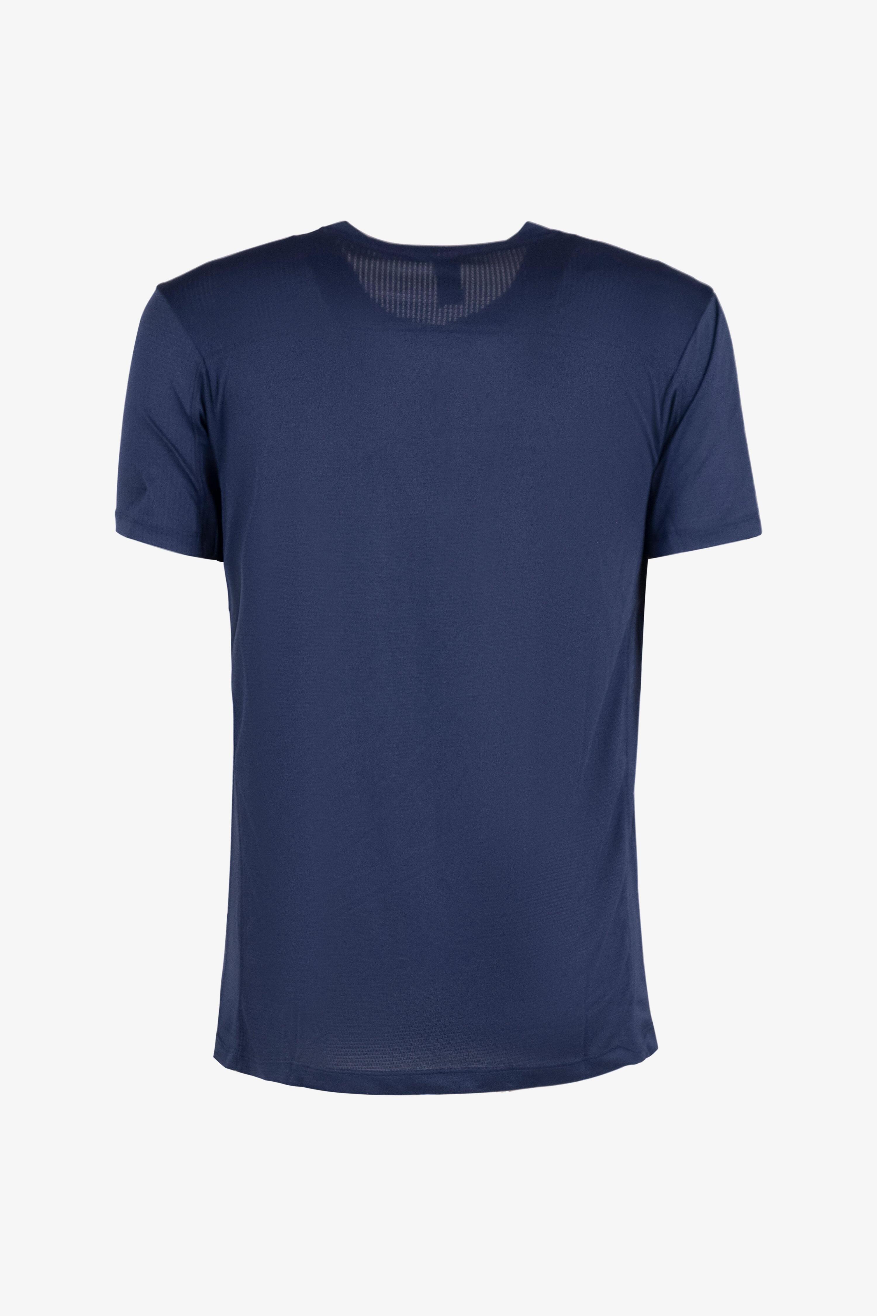 T-shirt Esercito padel a maniche corte blu uomo 2/3