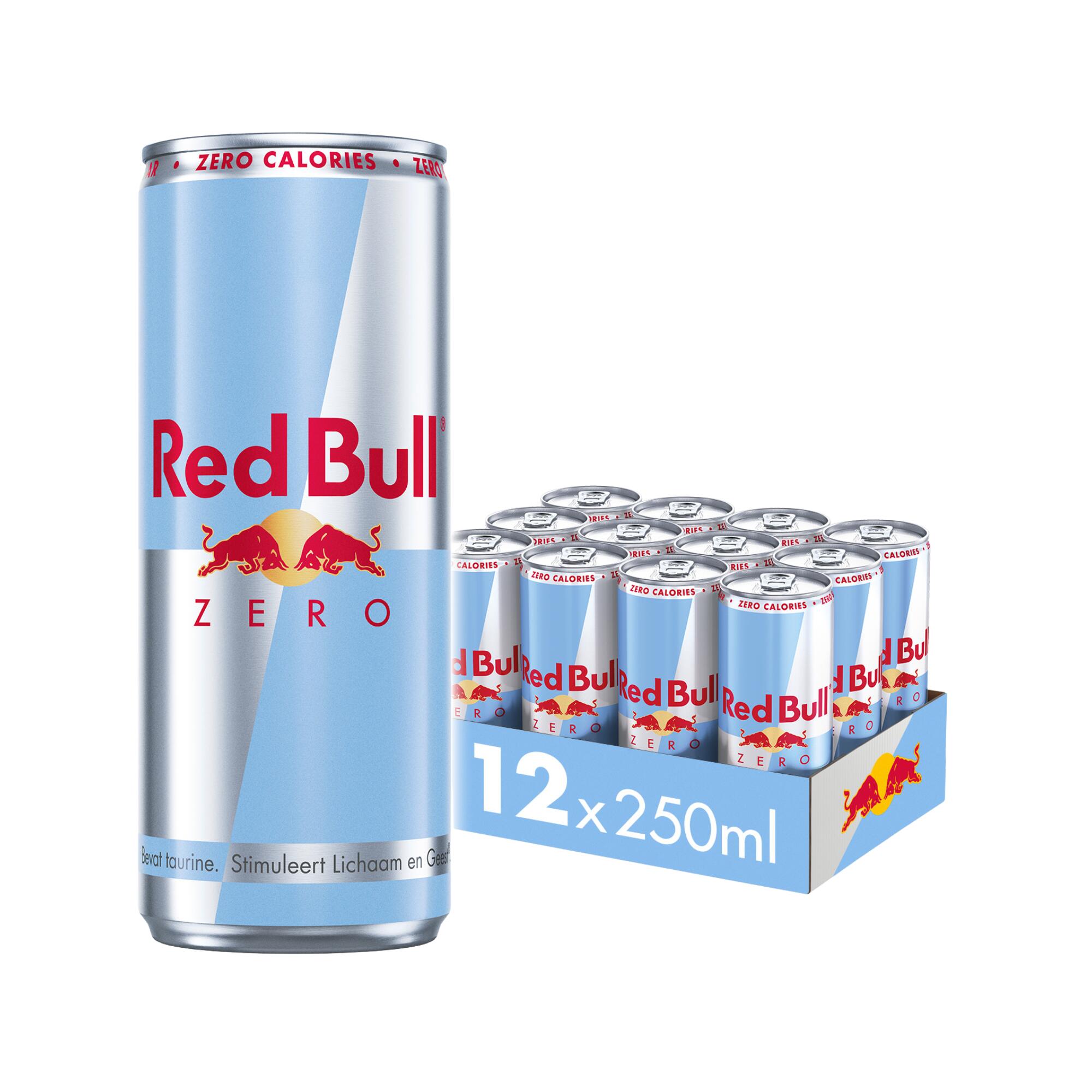 RED BULL Red Bull Zero Energy Drink -  - 3000 ml (12 Blikjes)