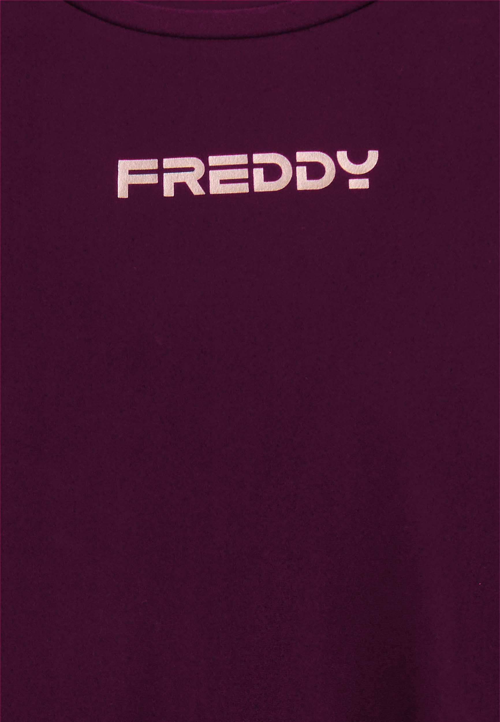 T-shirt tecnica con spacchi laterali e fit regolare 3/3