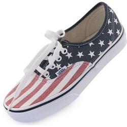 Baskets Vans Authentic Van Doren 36 avec Drapeau Américain