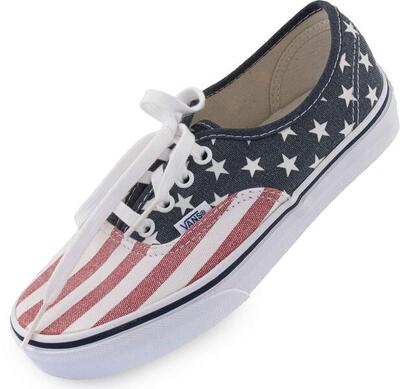 Vans Authentic Van Doren 35 Sneaker mit Amerikanischem Flaggen Design
