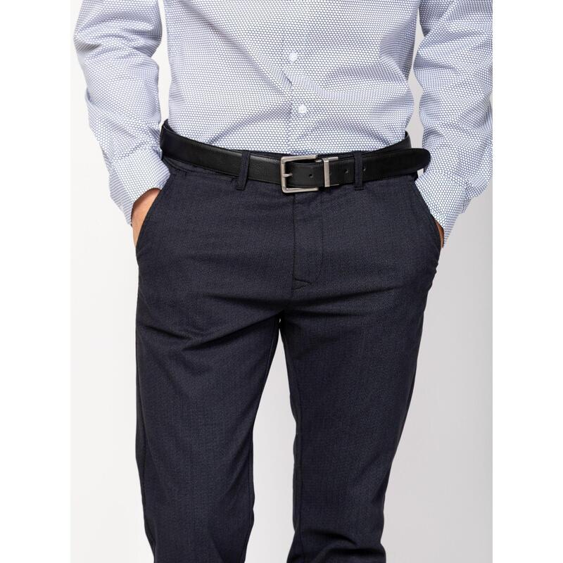 Pantaloni lungi din in pentru bărbați FORTE