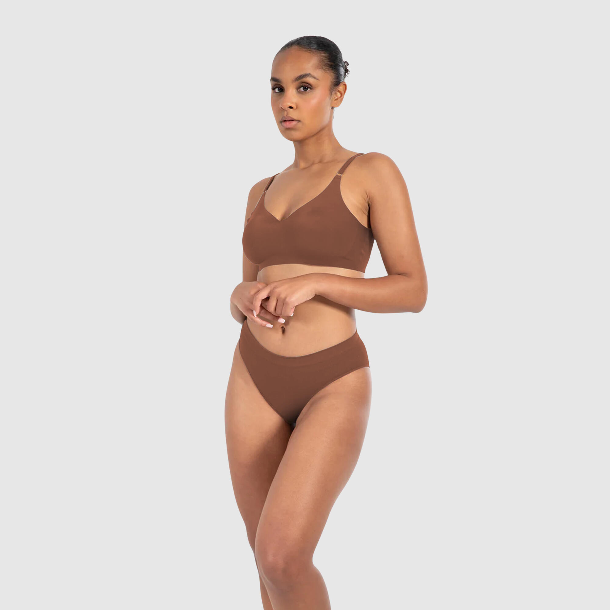 Damen Bralette Nysa Braun 3/5