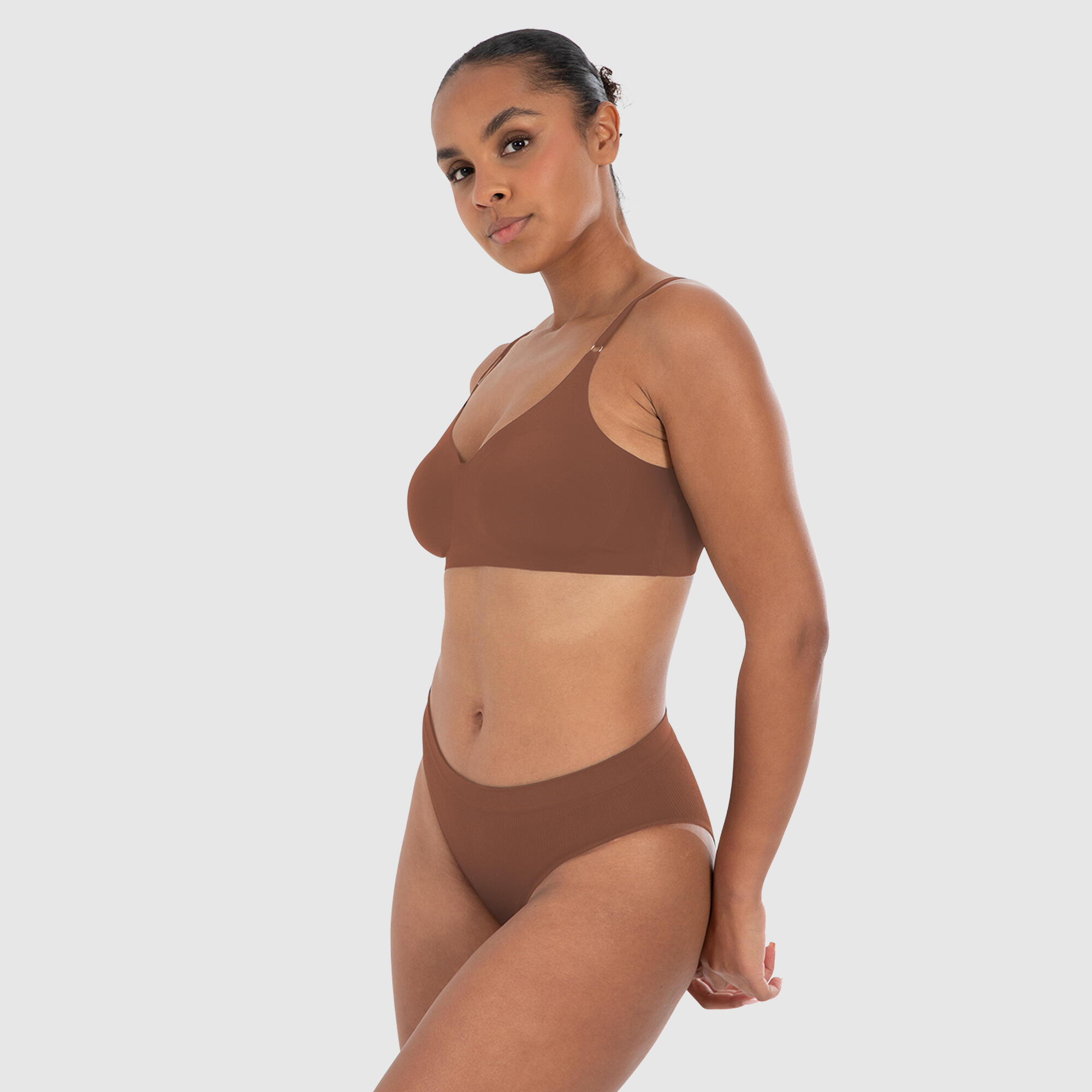 Damen Bralette Nysa Braun 2/5