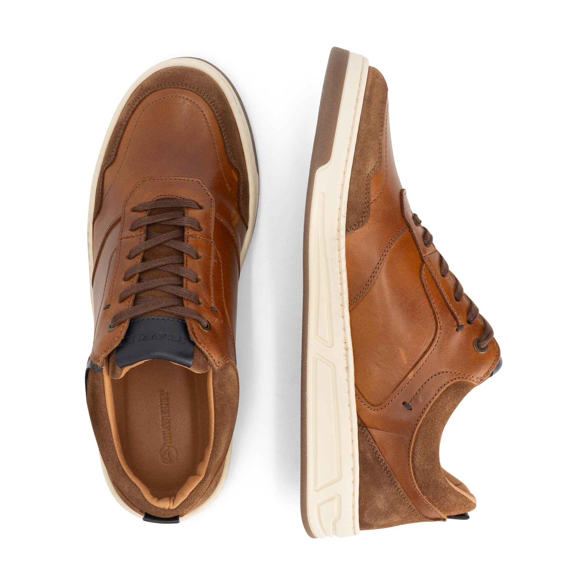 Darley Heren - Sneakers - Leer - Cognac 4/5