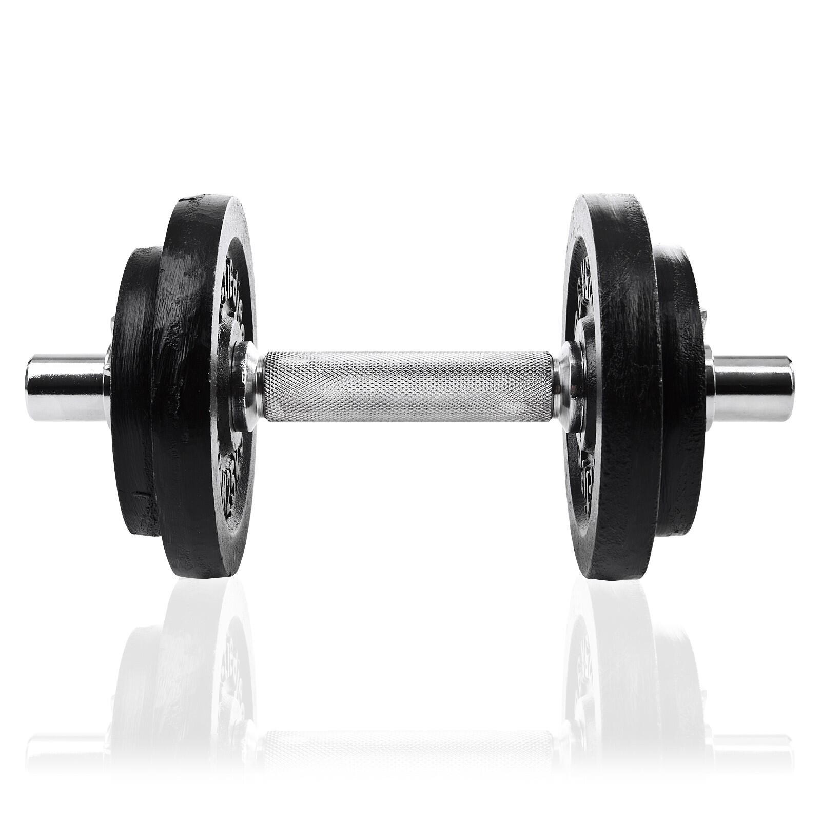 Dumbbell korte halter 10 kg 3/4