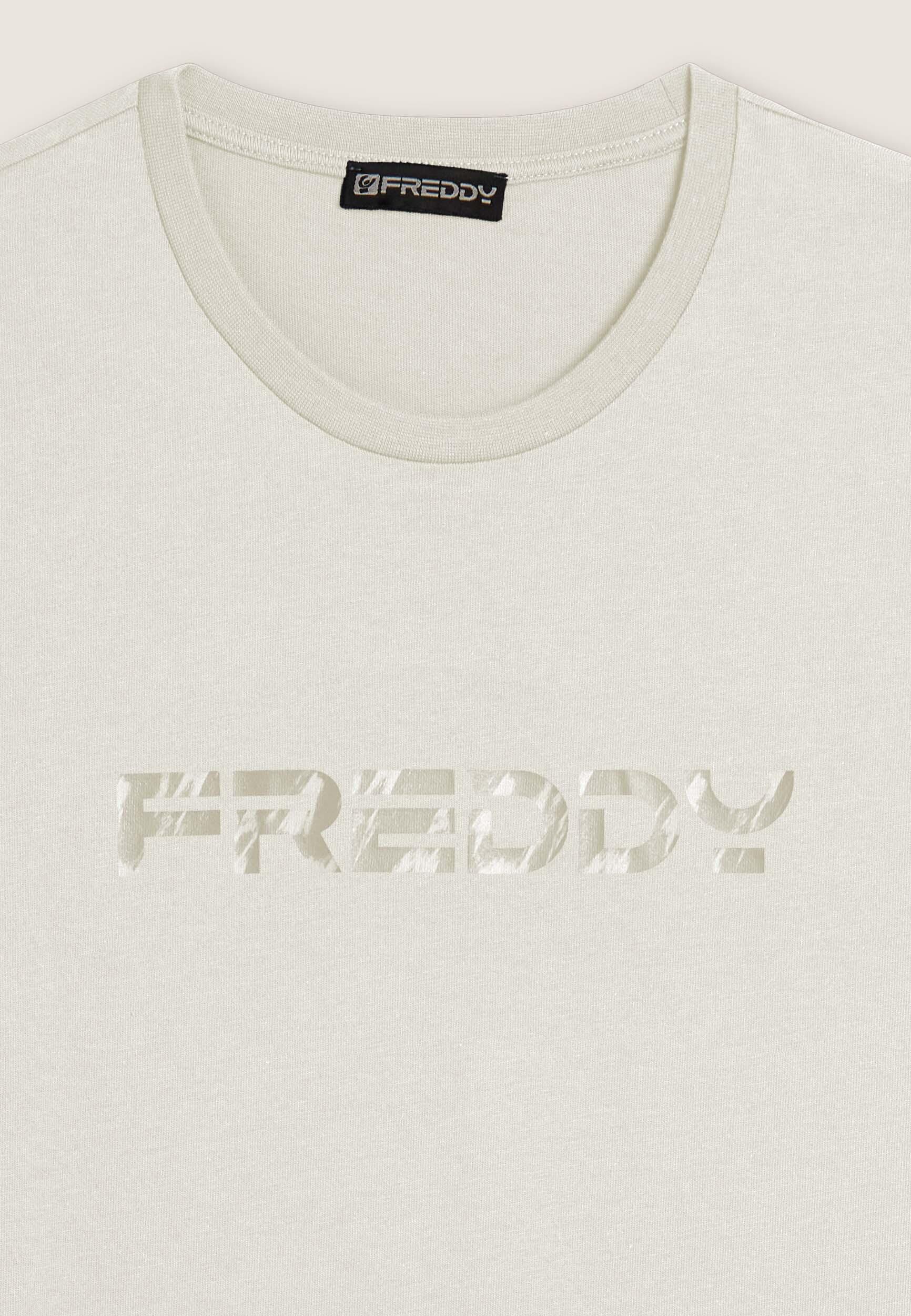 T-shirt avec logo nuancé imprimé au centre 3/3