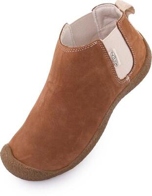 Keen Damen Chelsea Stiefel in Leder Tortoise Shell-Birch 36