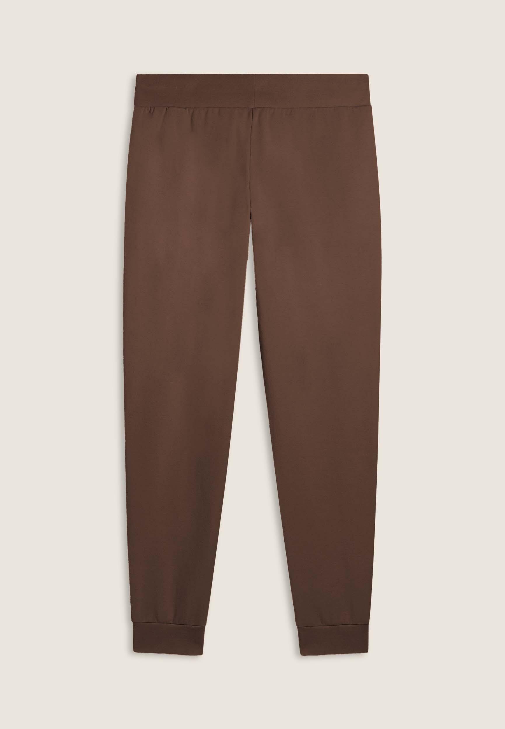 Pantaloni sportivi da donna con polsini e strass bicolore 2/3