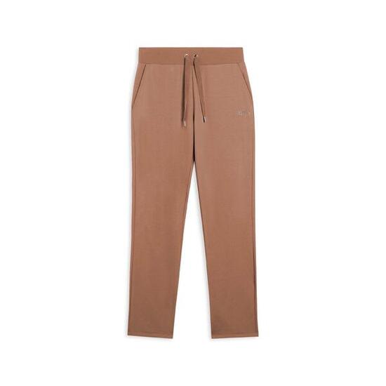 Pantalon de sport pour femmes avec bord droit et logo en paillettes