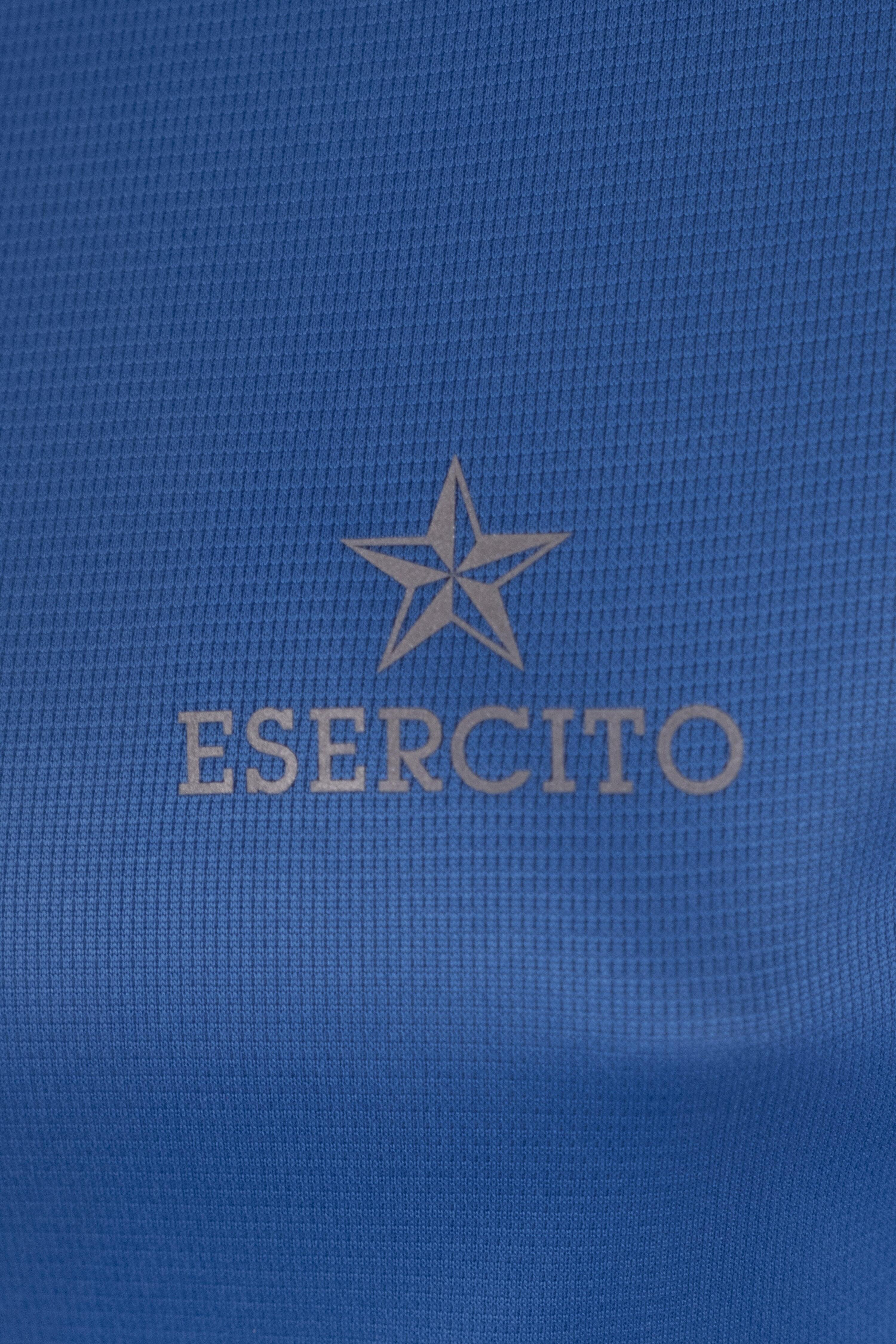 T-shirt Esercito a maniche corte running azzurra donna 3/4