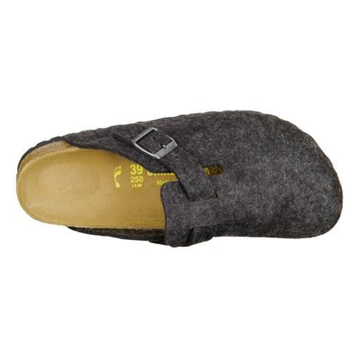 Klapki damskie Birkenstock Boston Anthracite Felt 4/5
