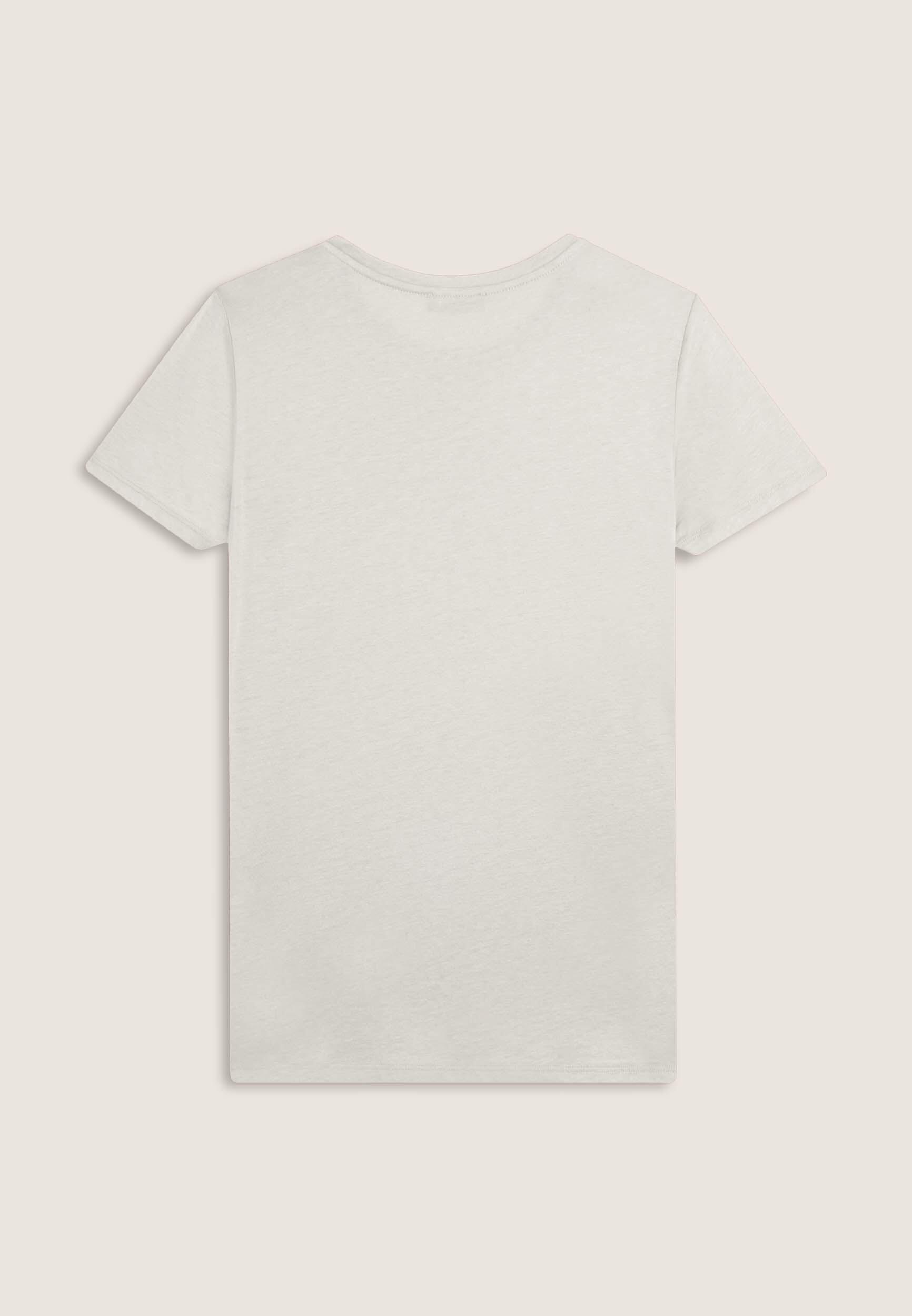 T-shirt pour femmes avec logo bicolore en paillettes 2/3