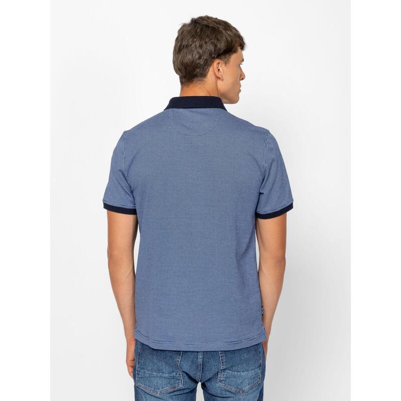 Tricou cu mânecă scurtă, cu guler, pentru bărbați DREW