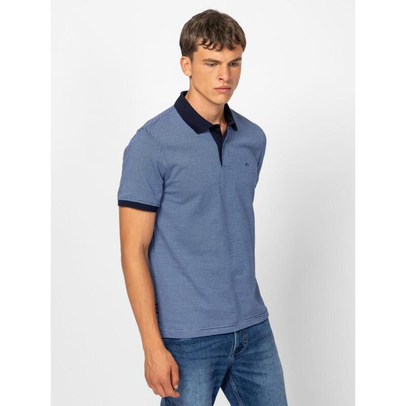 Tricou cu mânecă scurtă, cu guler, pentru bărbați DREW