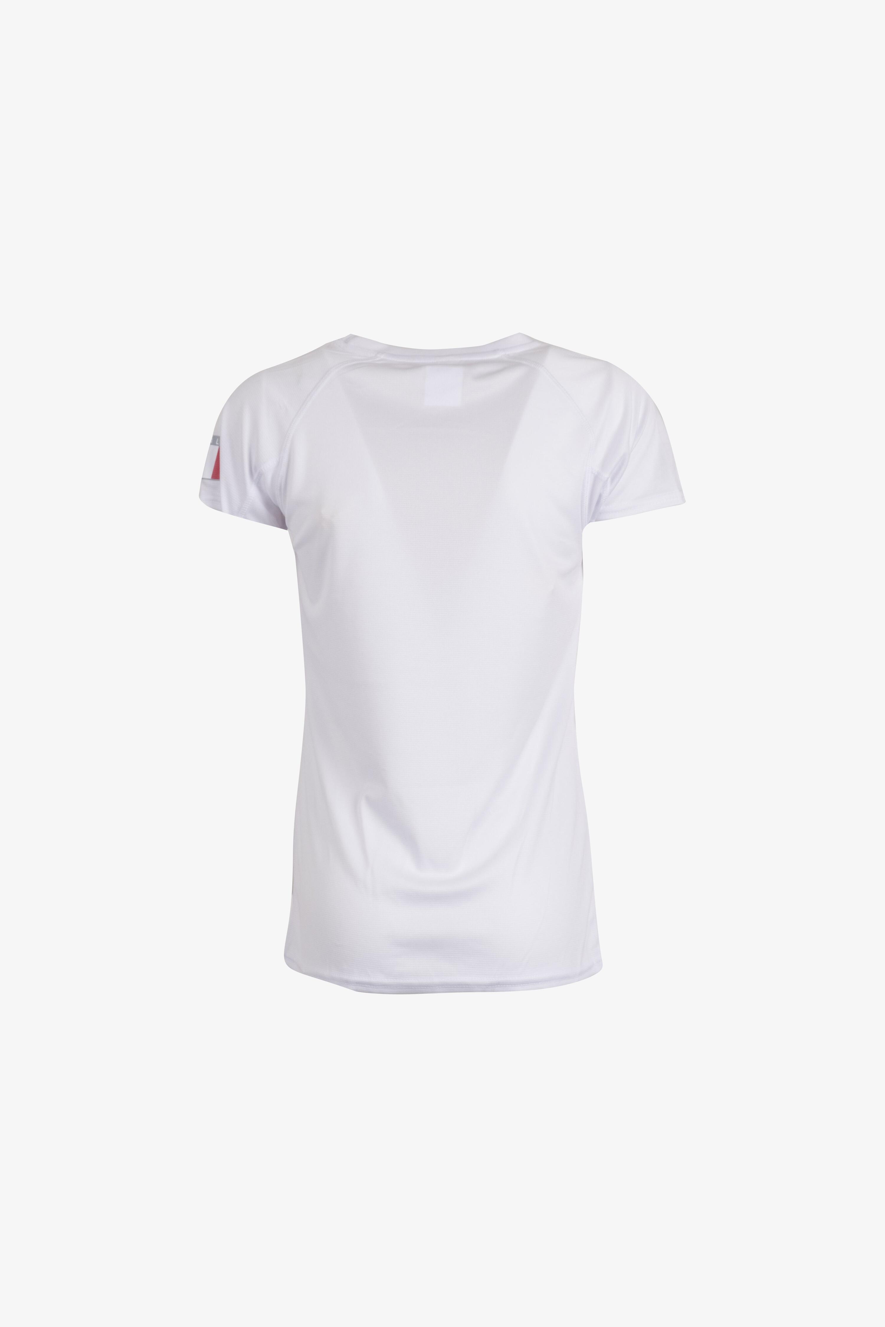 T-shirt Esercito a maniche corte running bianca donna 2/4