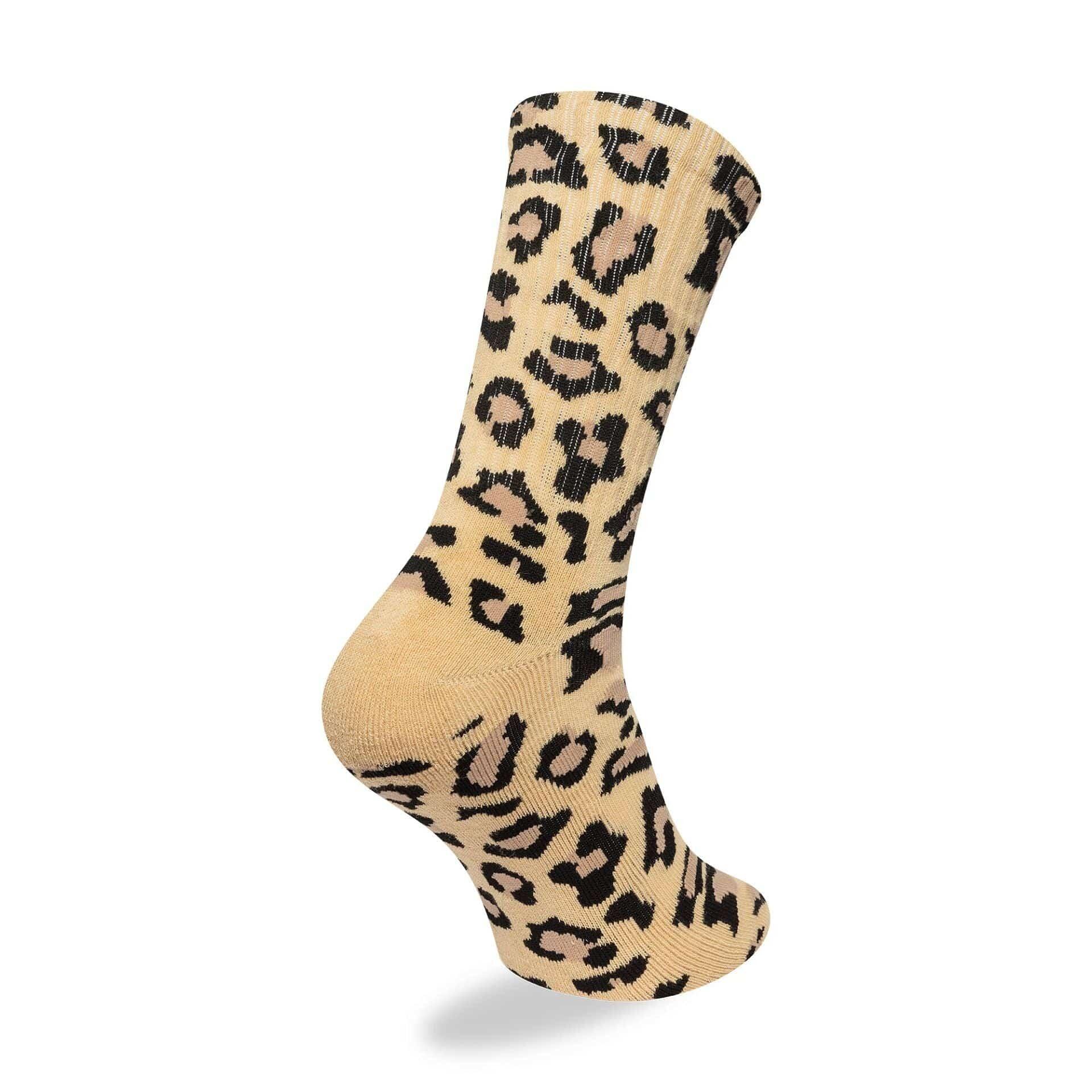 Meias New York Yankees Leopard Crew 2/3