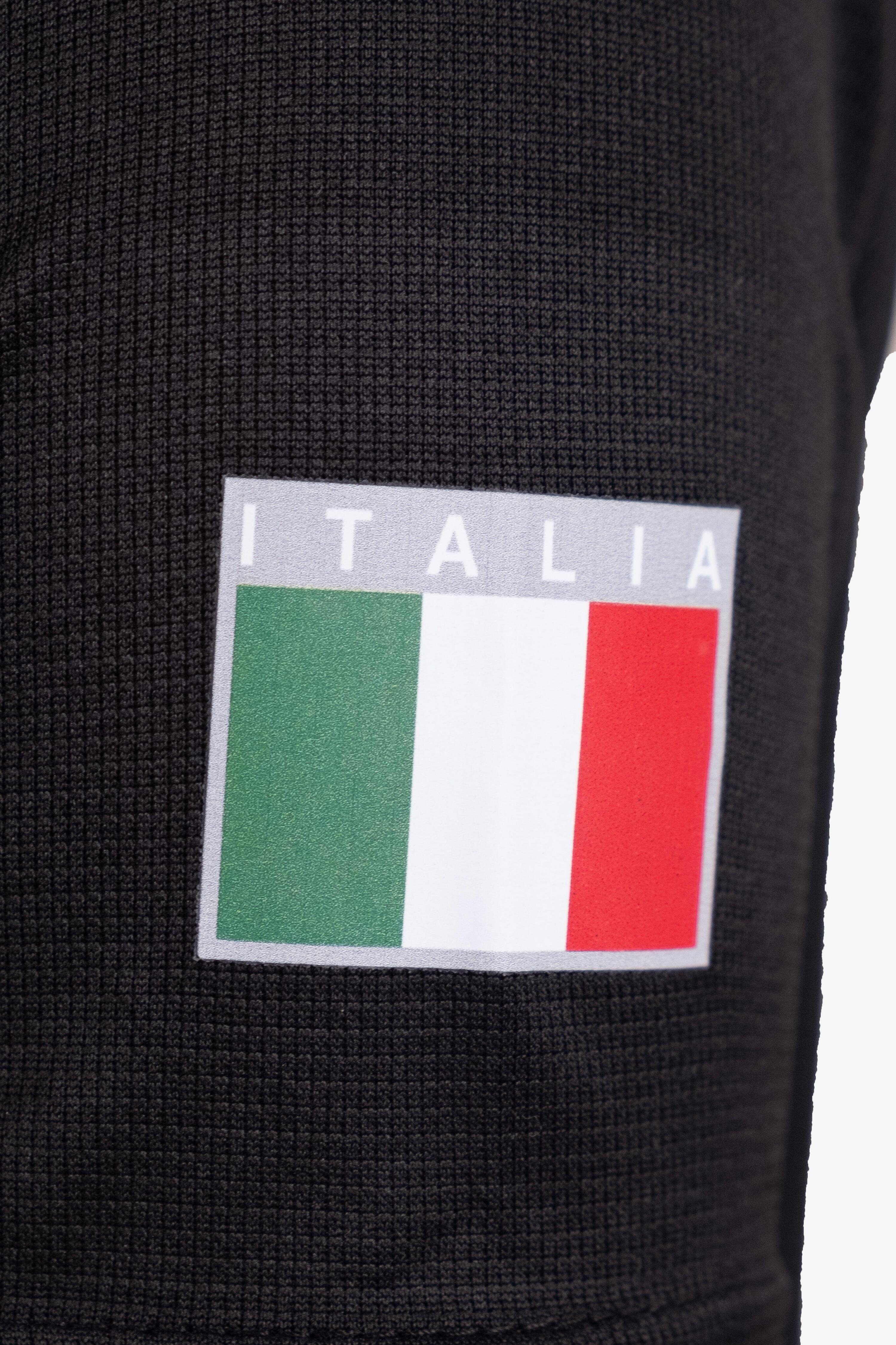 T-shirt Esercito running nera a maniche corte uomo 4/4