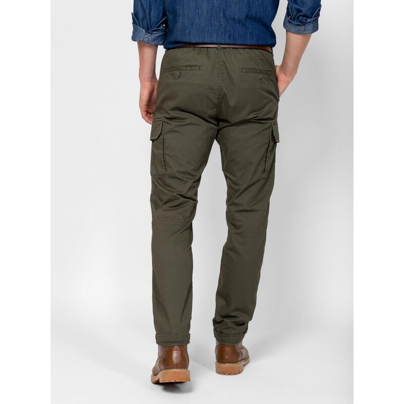 Pantaloni lungi din in pentru bărbați FEDERICO